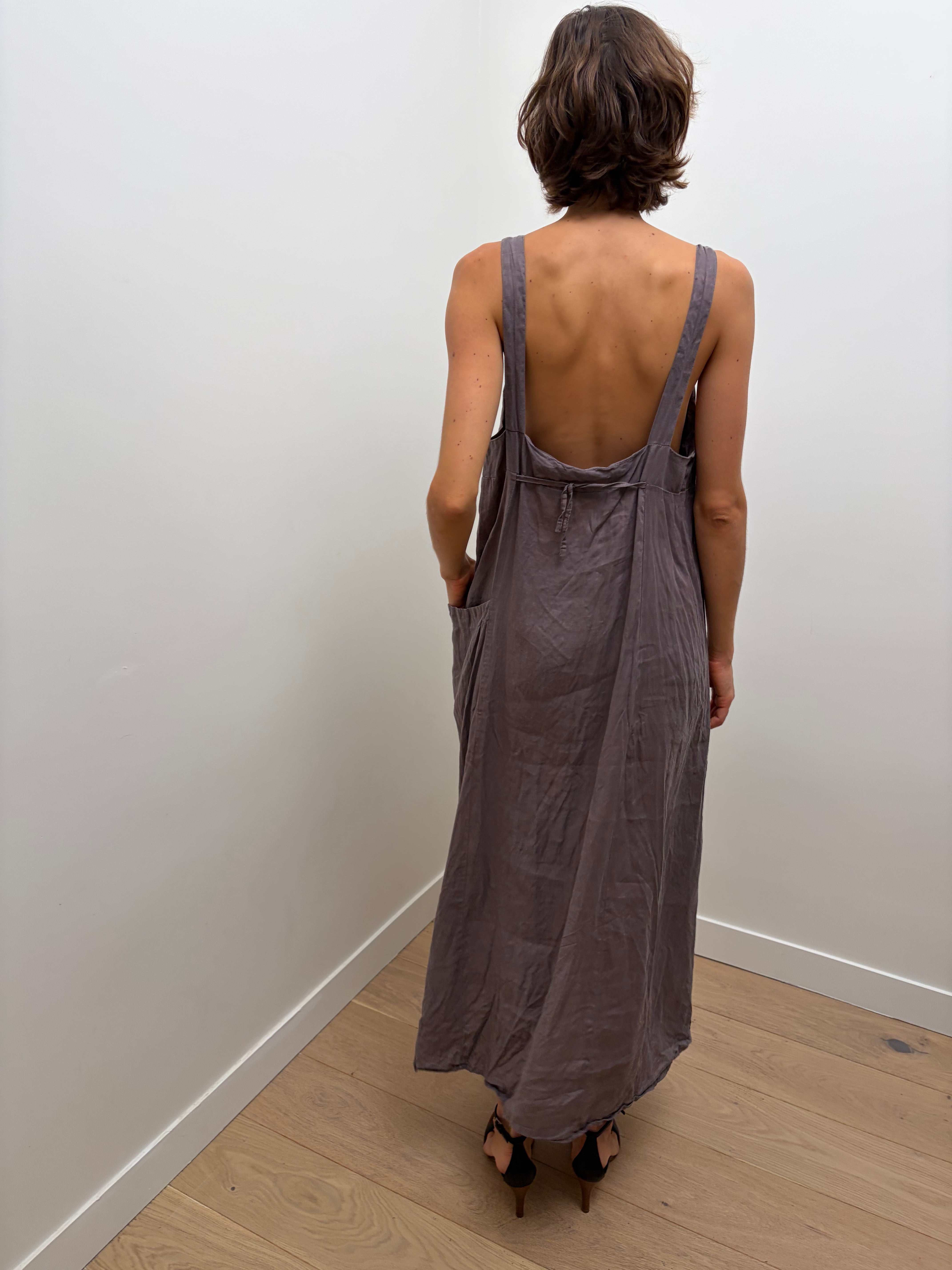 Sarah Pacini Apron Dress