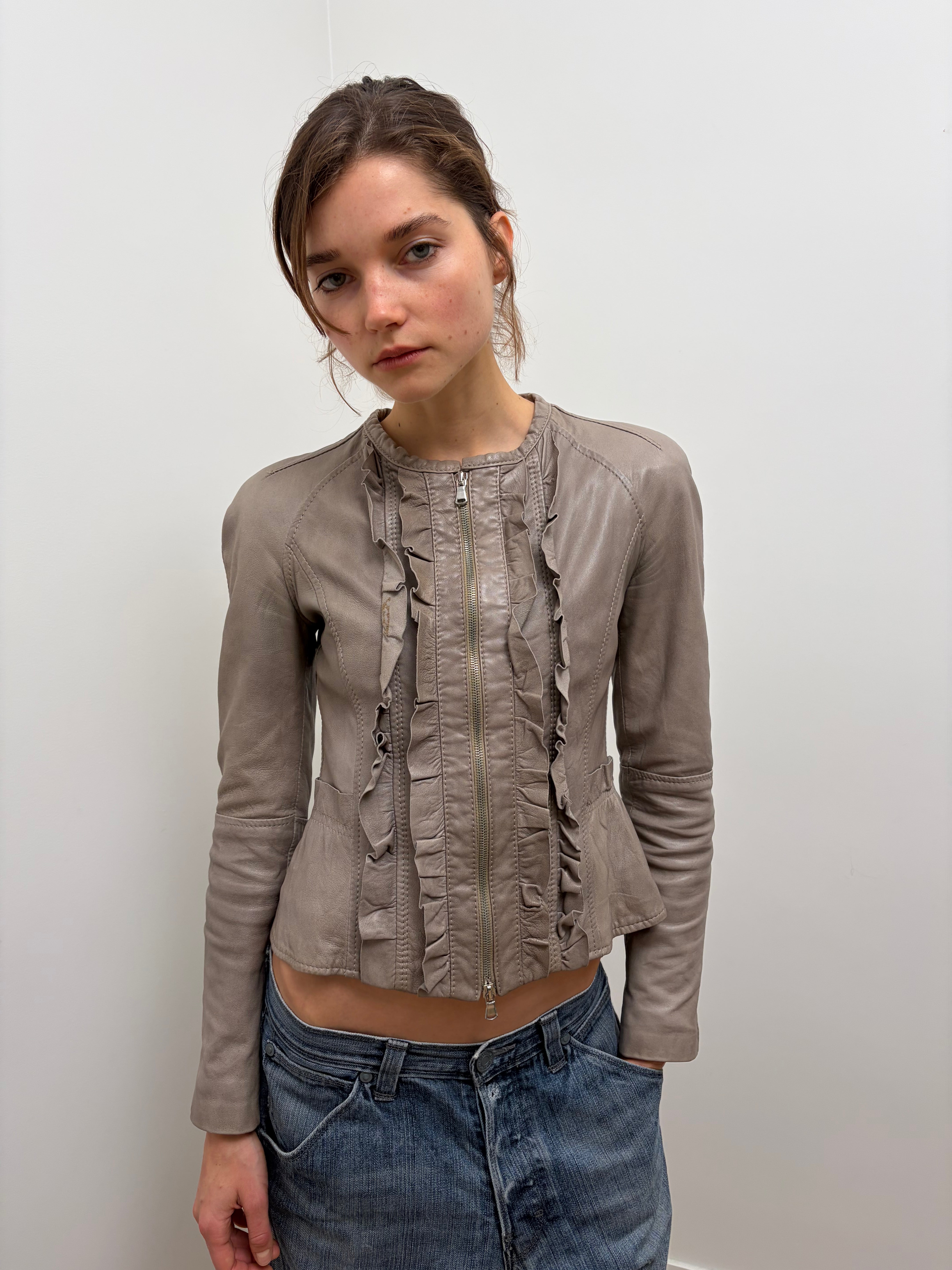 Italien Vintage Leather Jacket