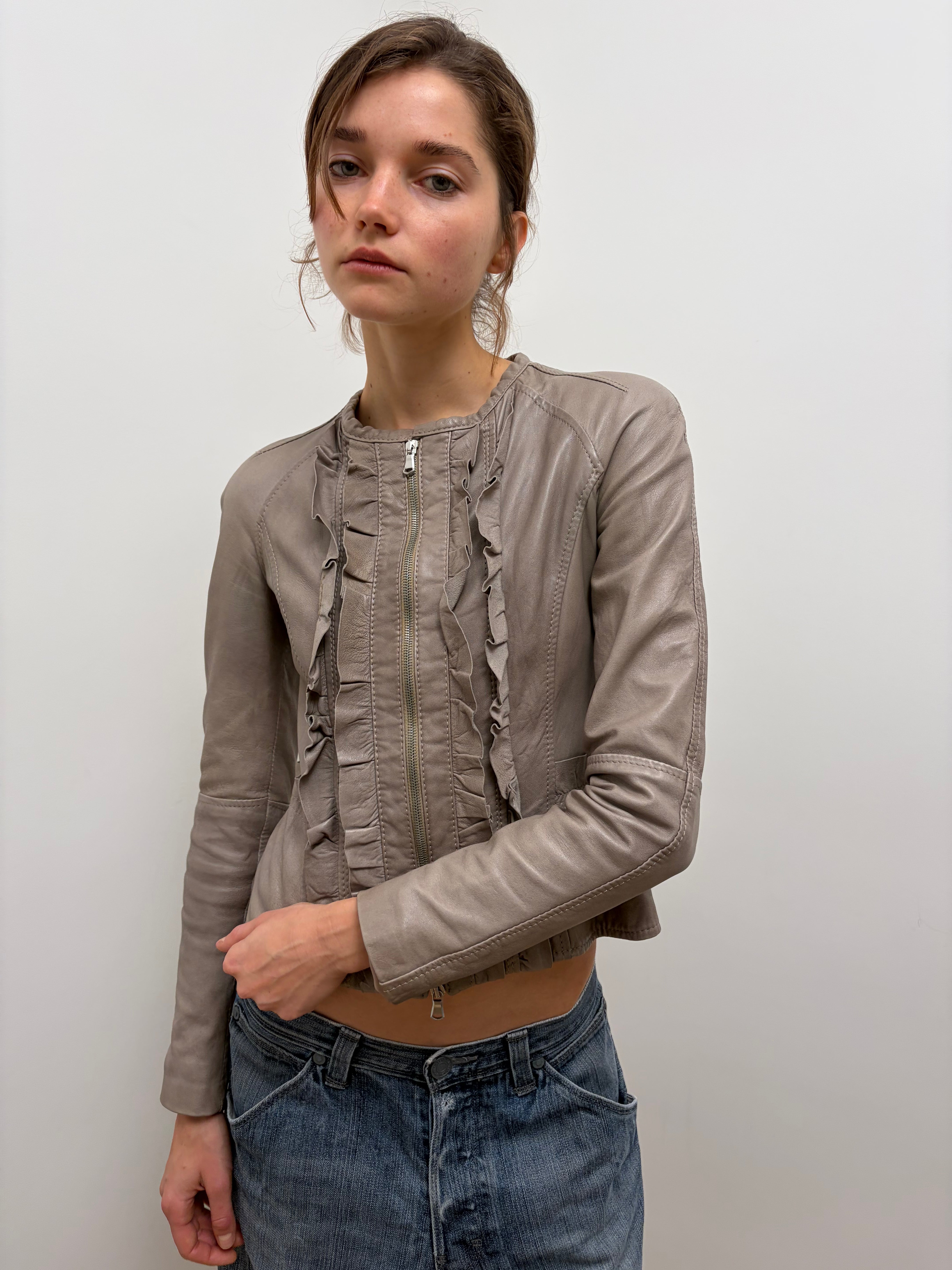 Italien Vintage Leather Jacket