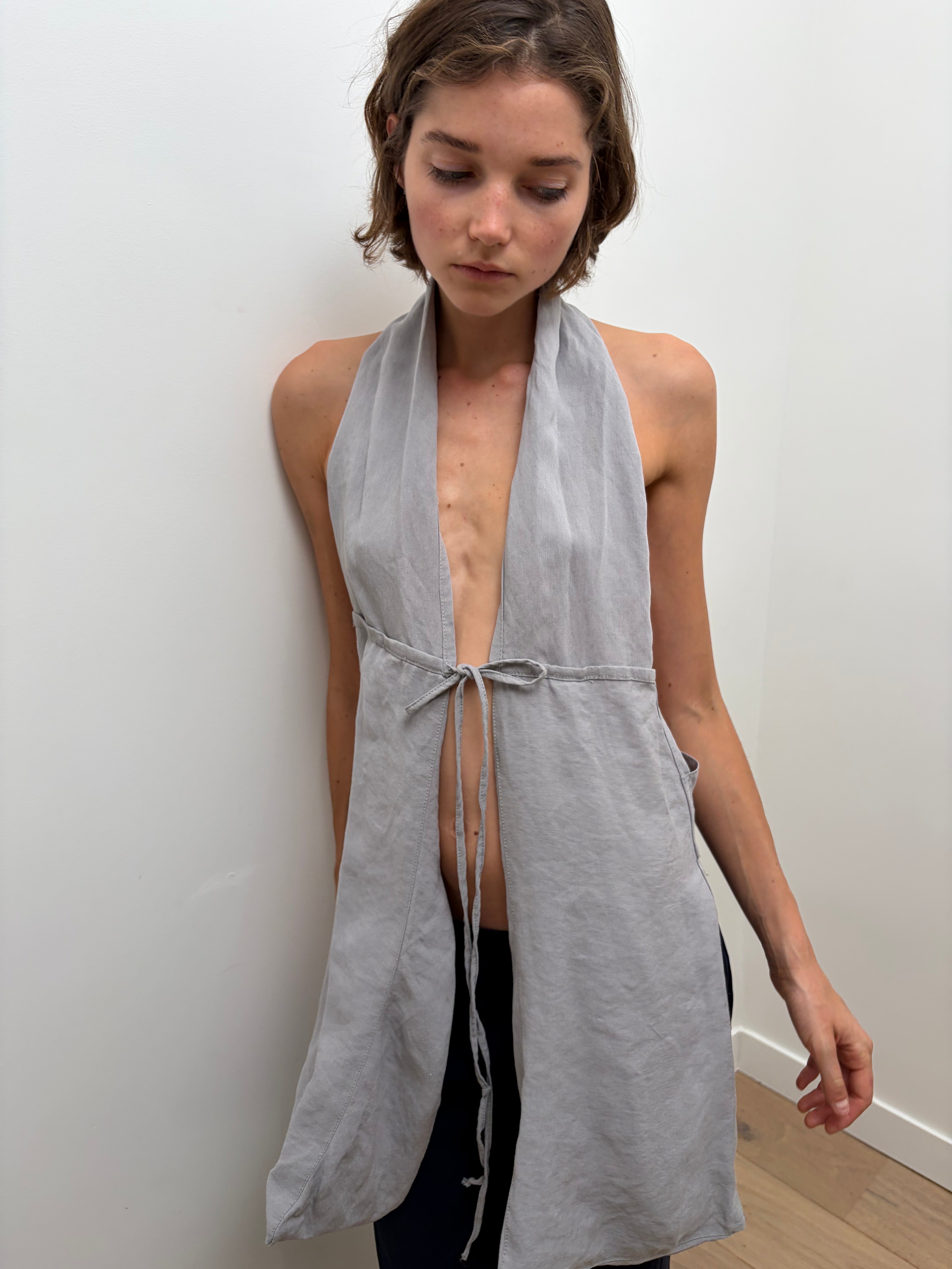 Sarah Pacini Halter Vest