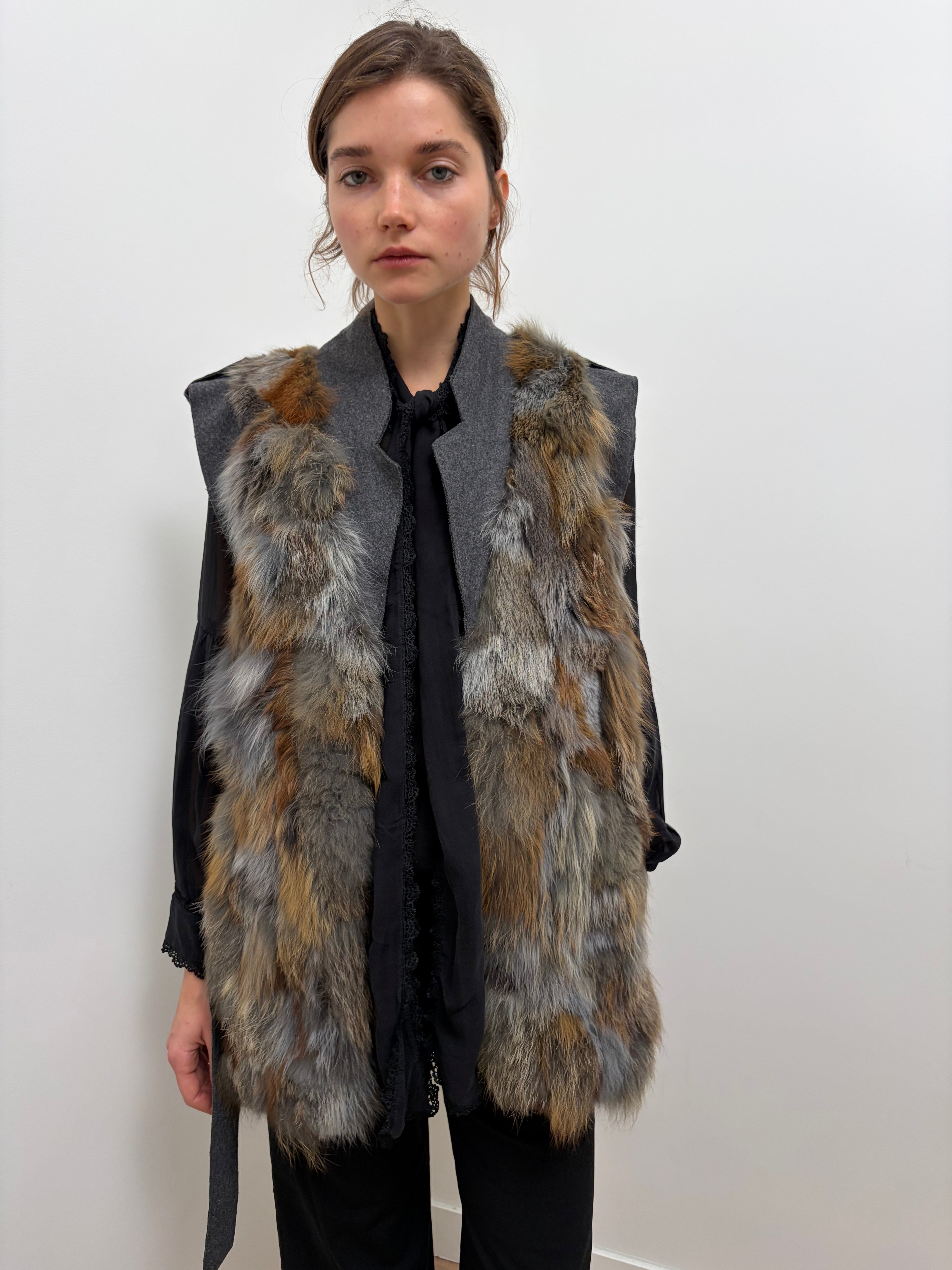 Pinko Fur Vest