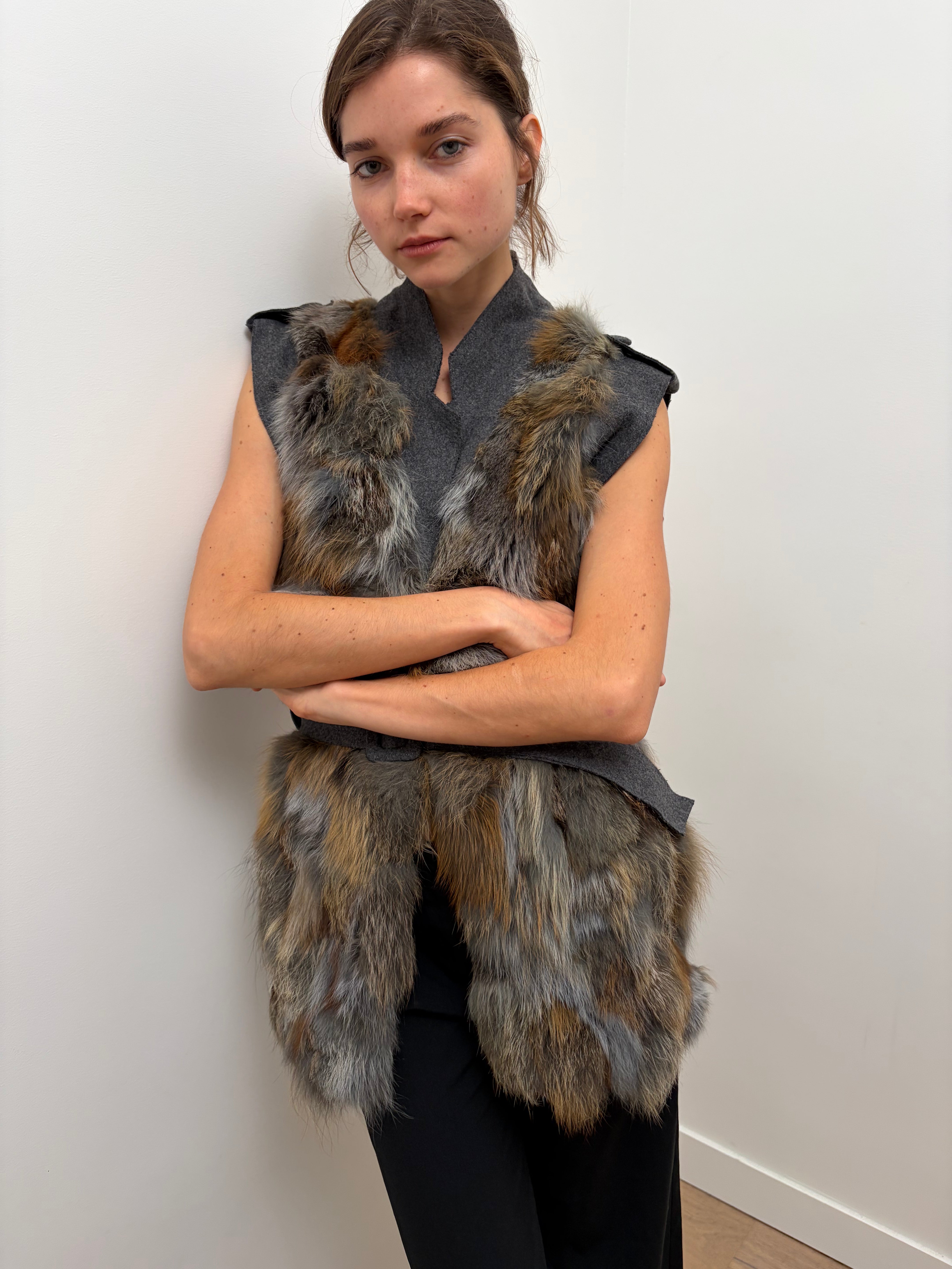 Pinko Fur Vest