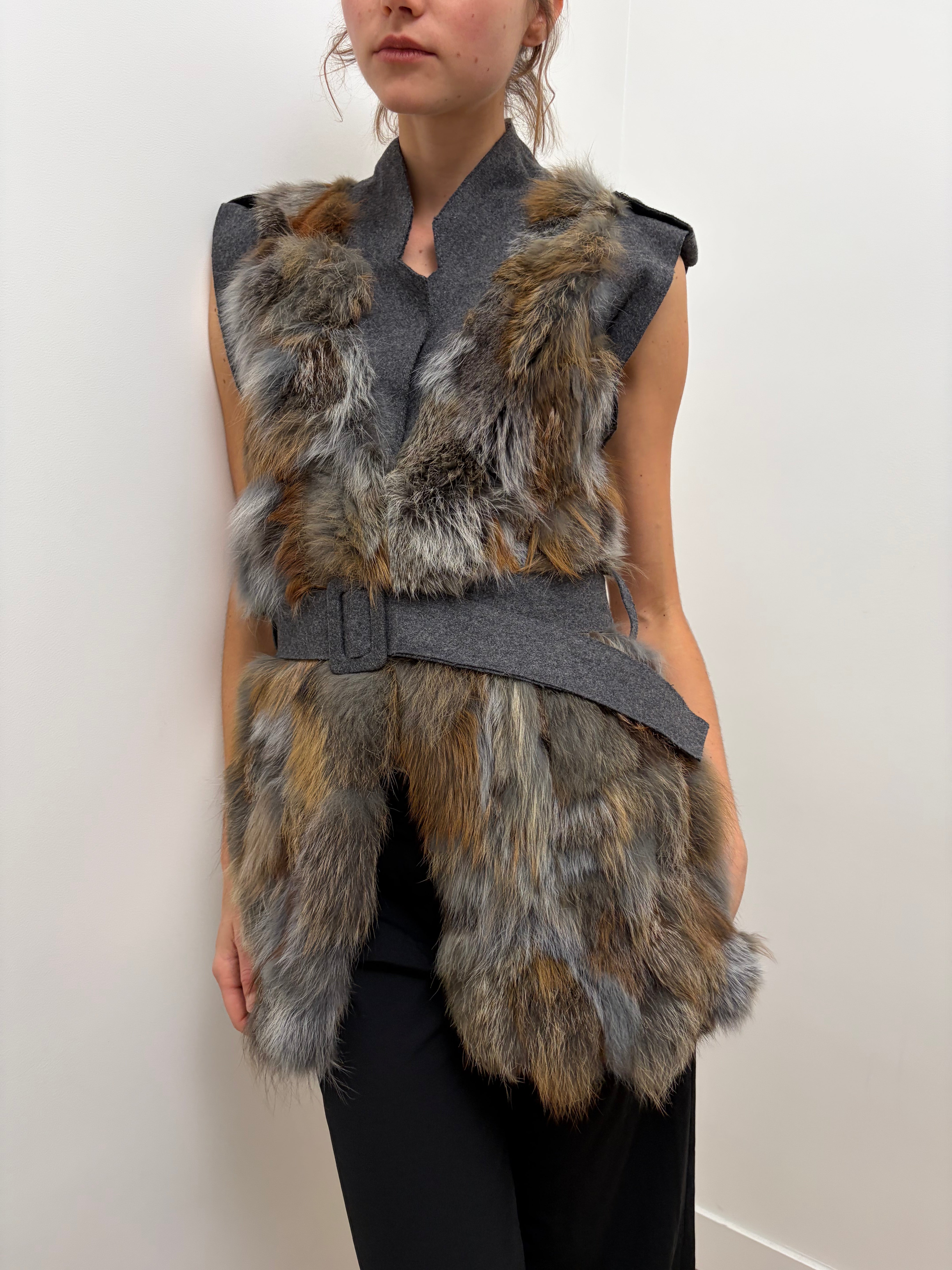 Pinko Fur Vest