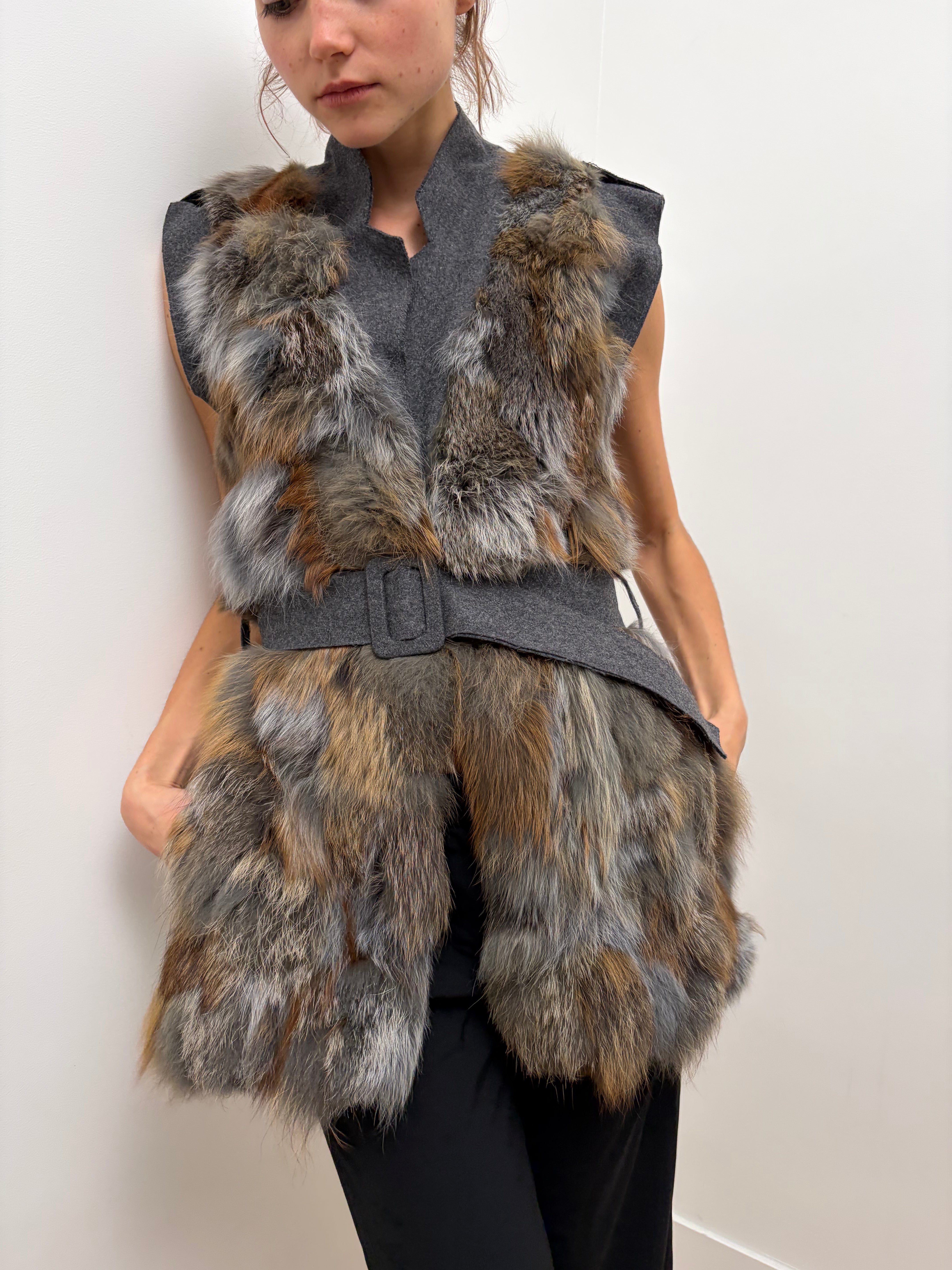Pinko Fur Vest