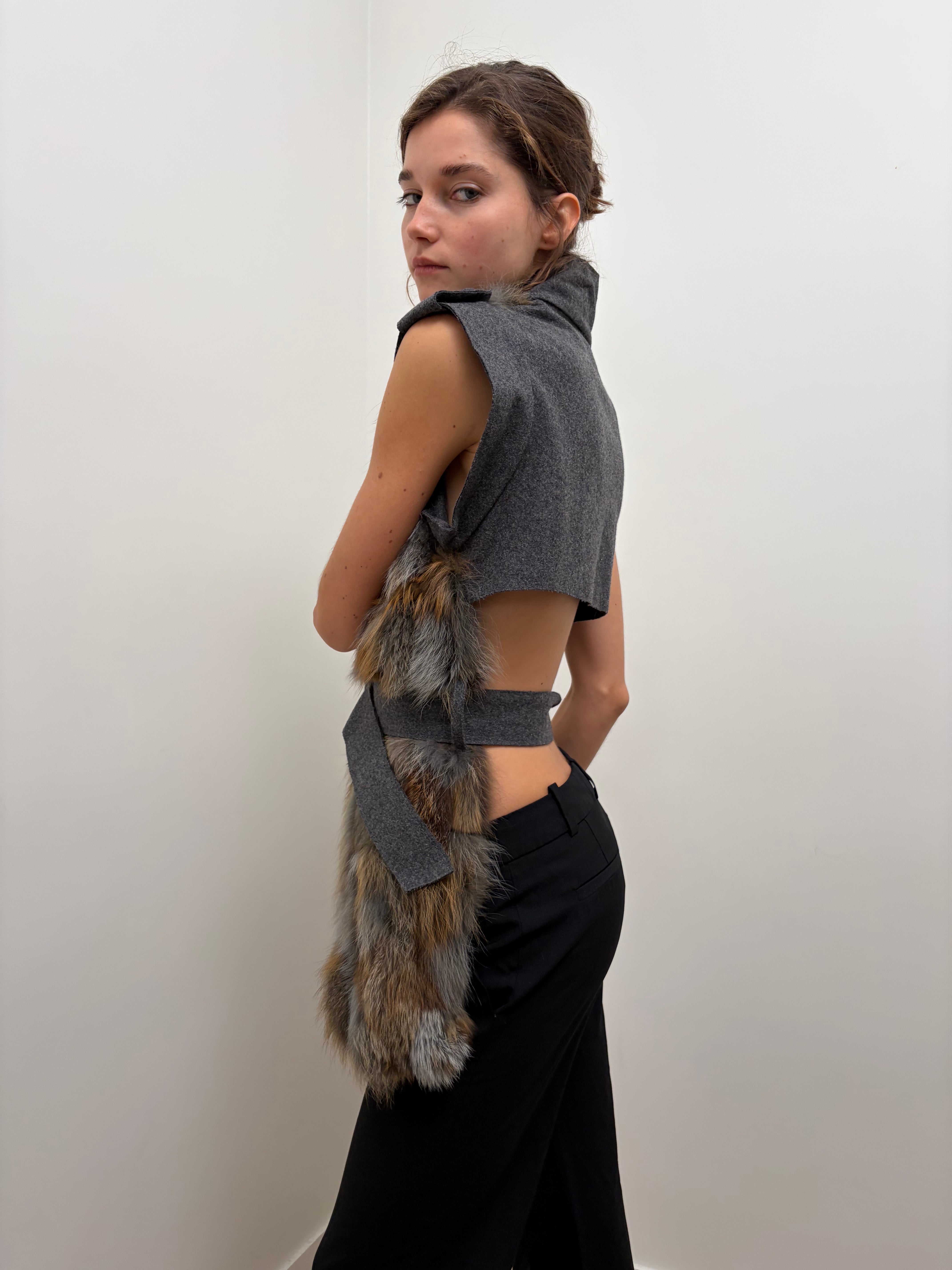Pinko Fur Vest