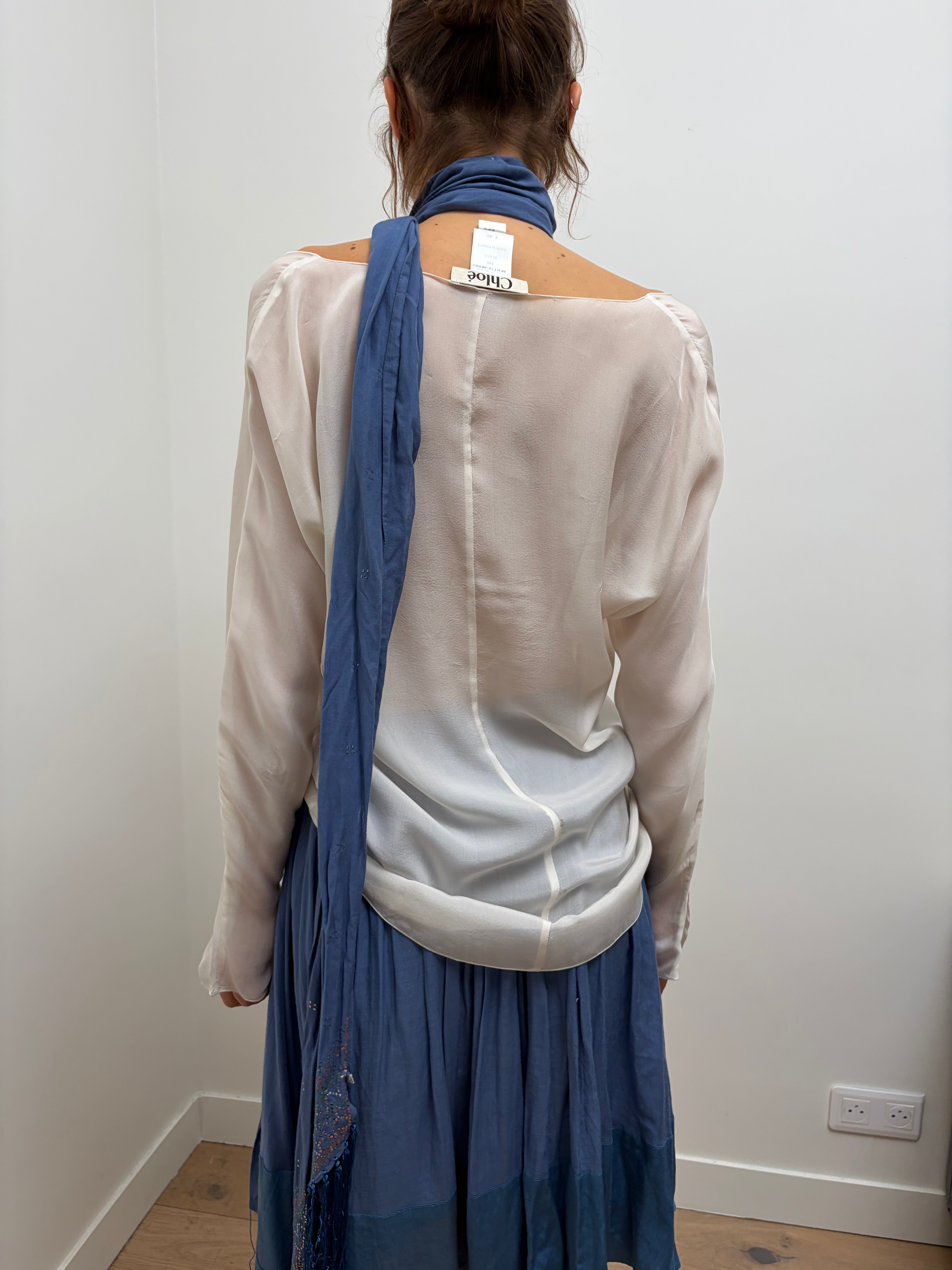 Chloé 2004 S/S Silk Top
