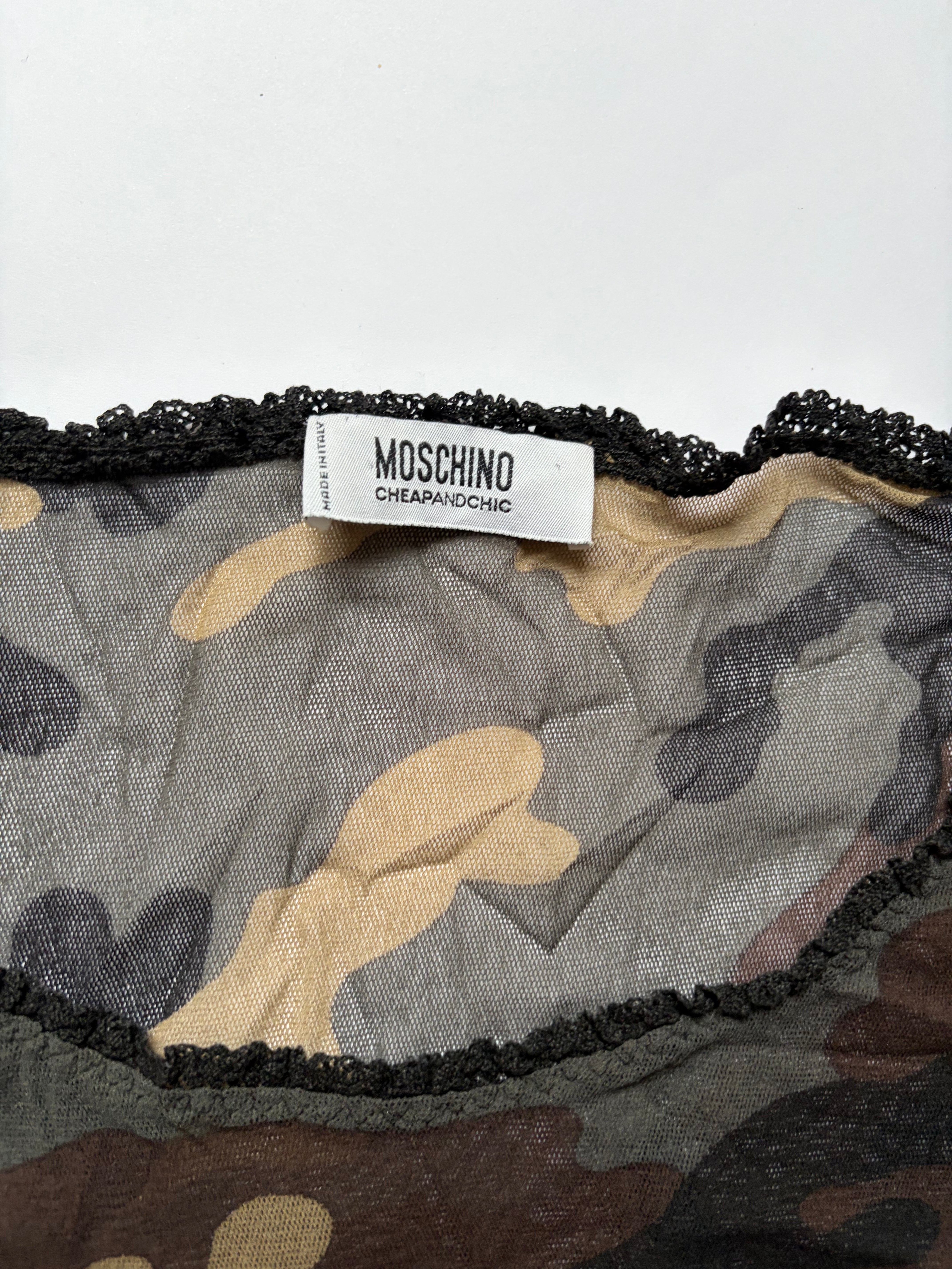 Moschino Mesh Top