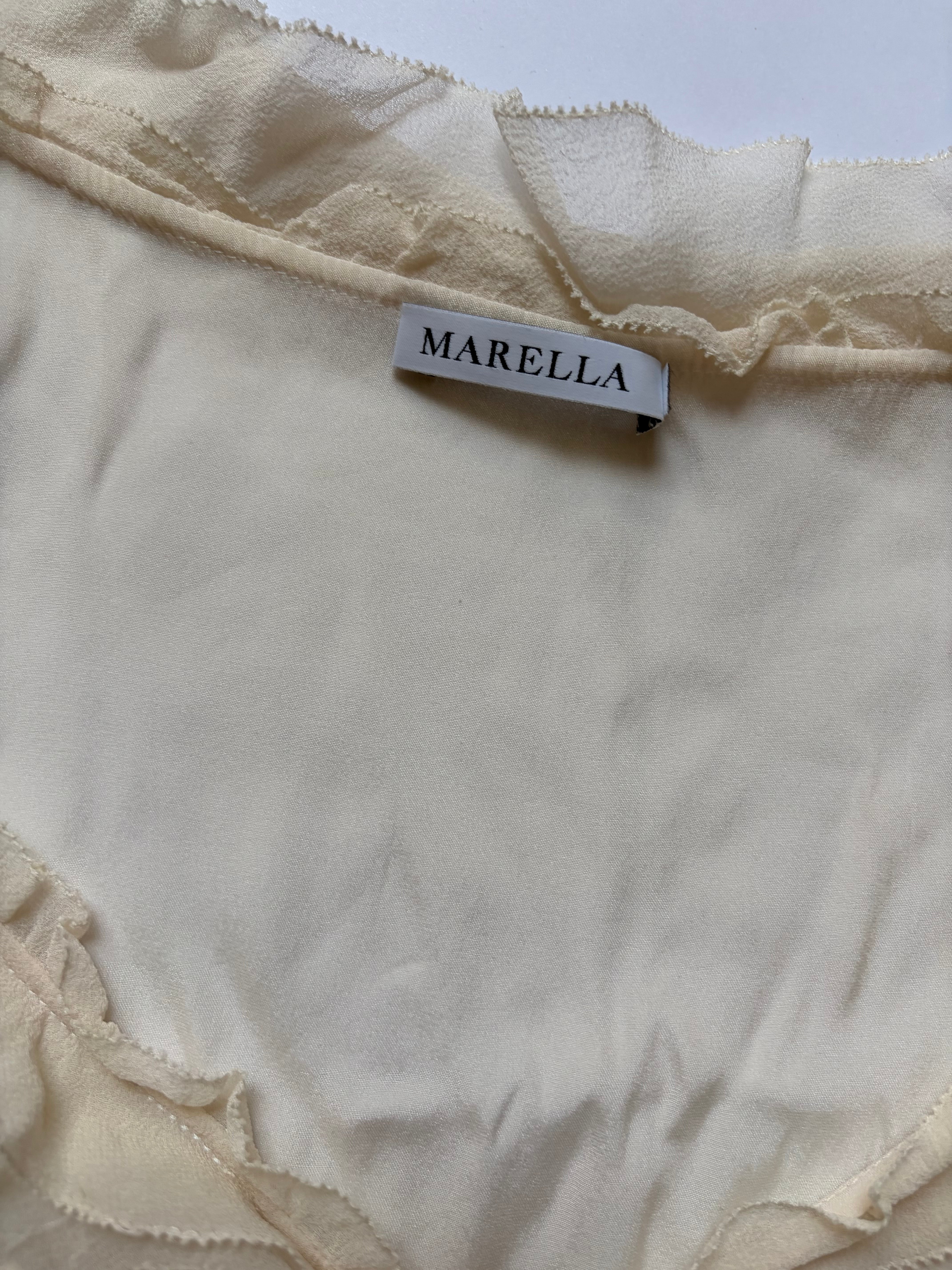 Italien Vintage Silk Top
