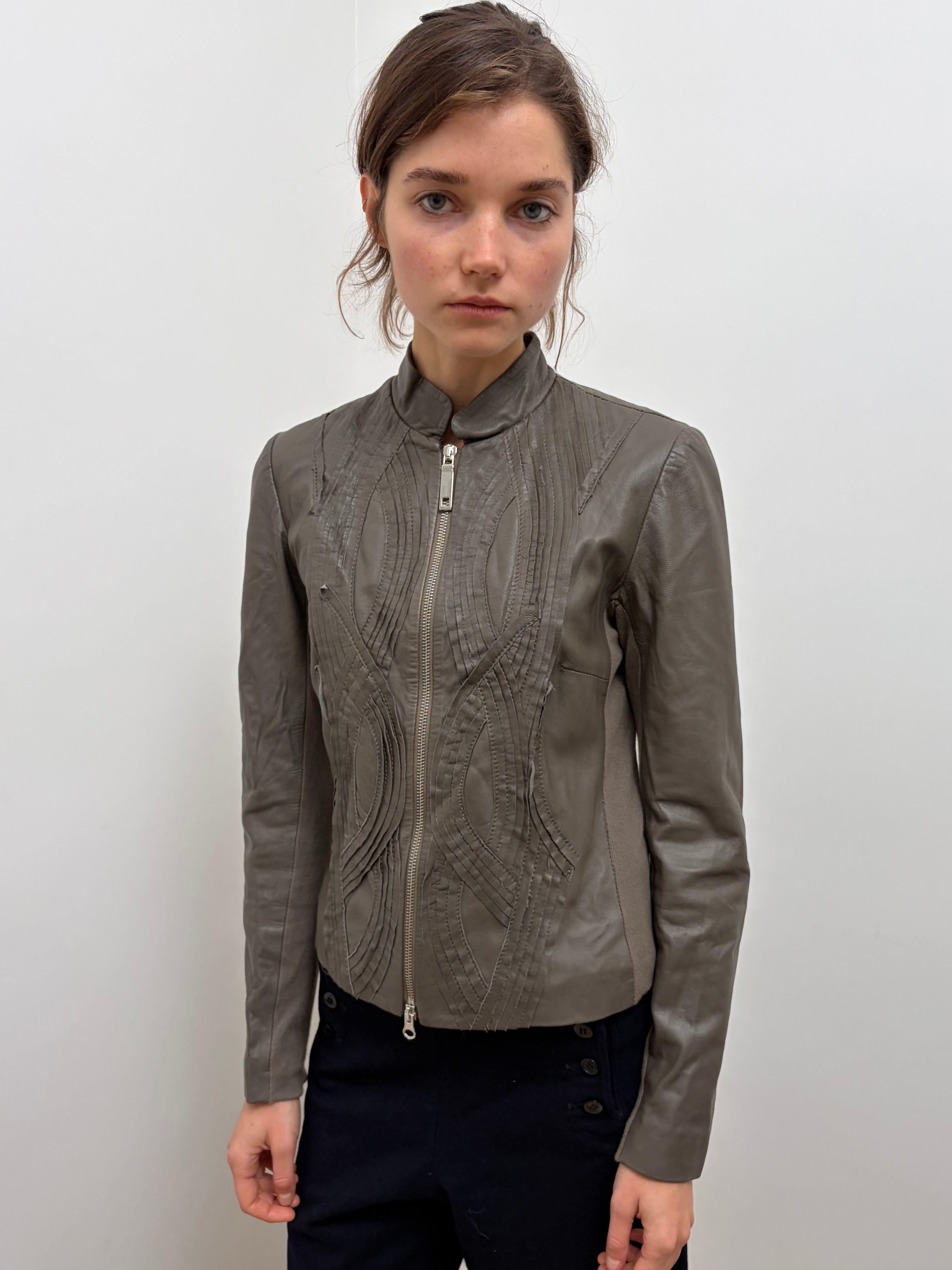 Italien Vintage Leather Jacket