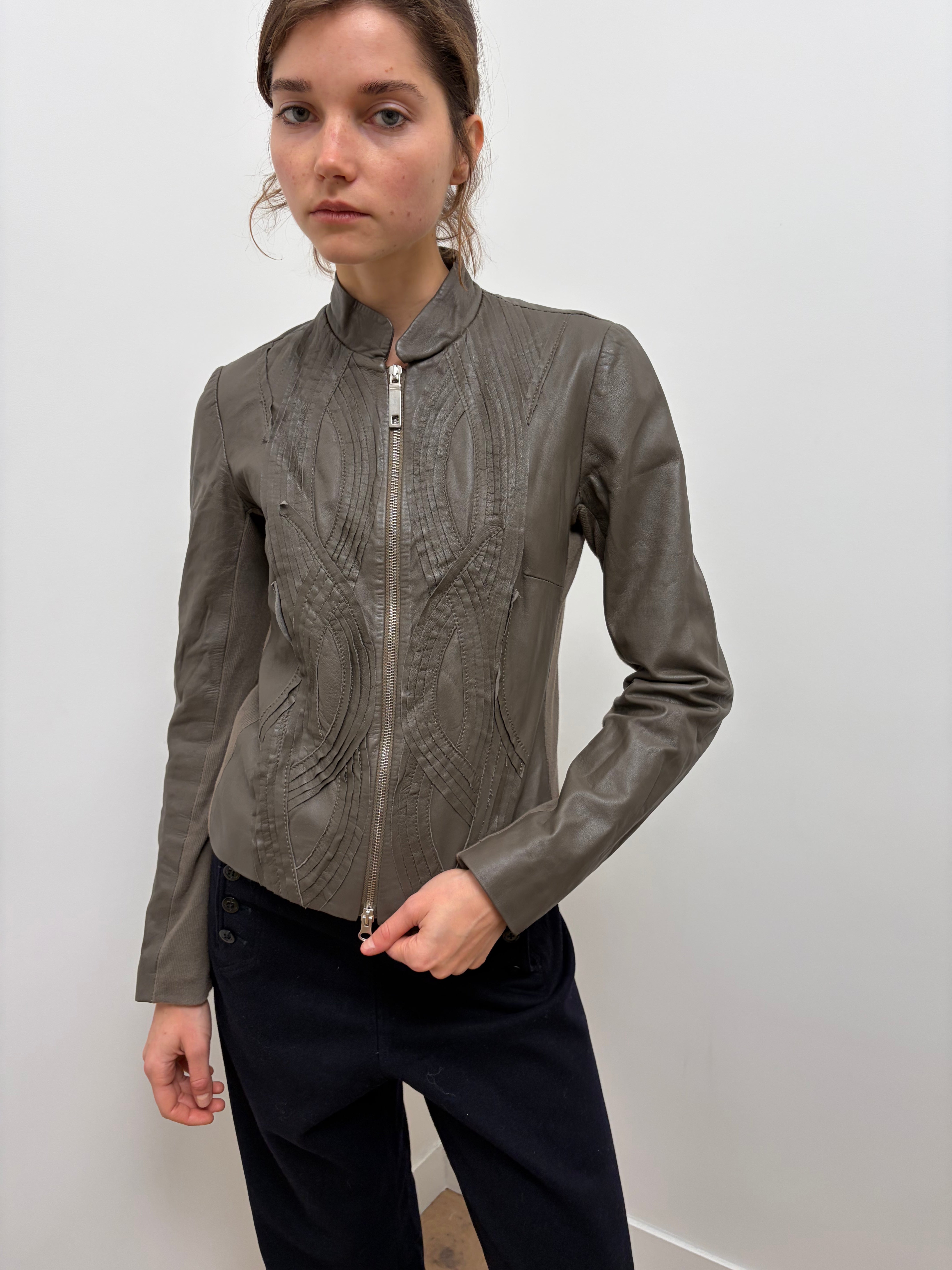 Italien Vintage Leather Jacket