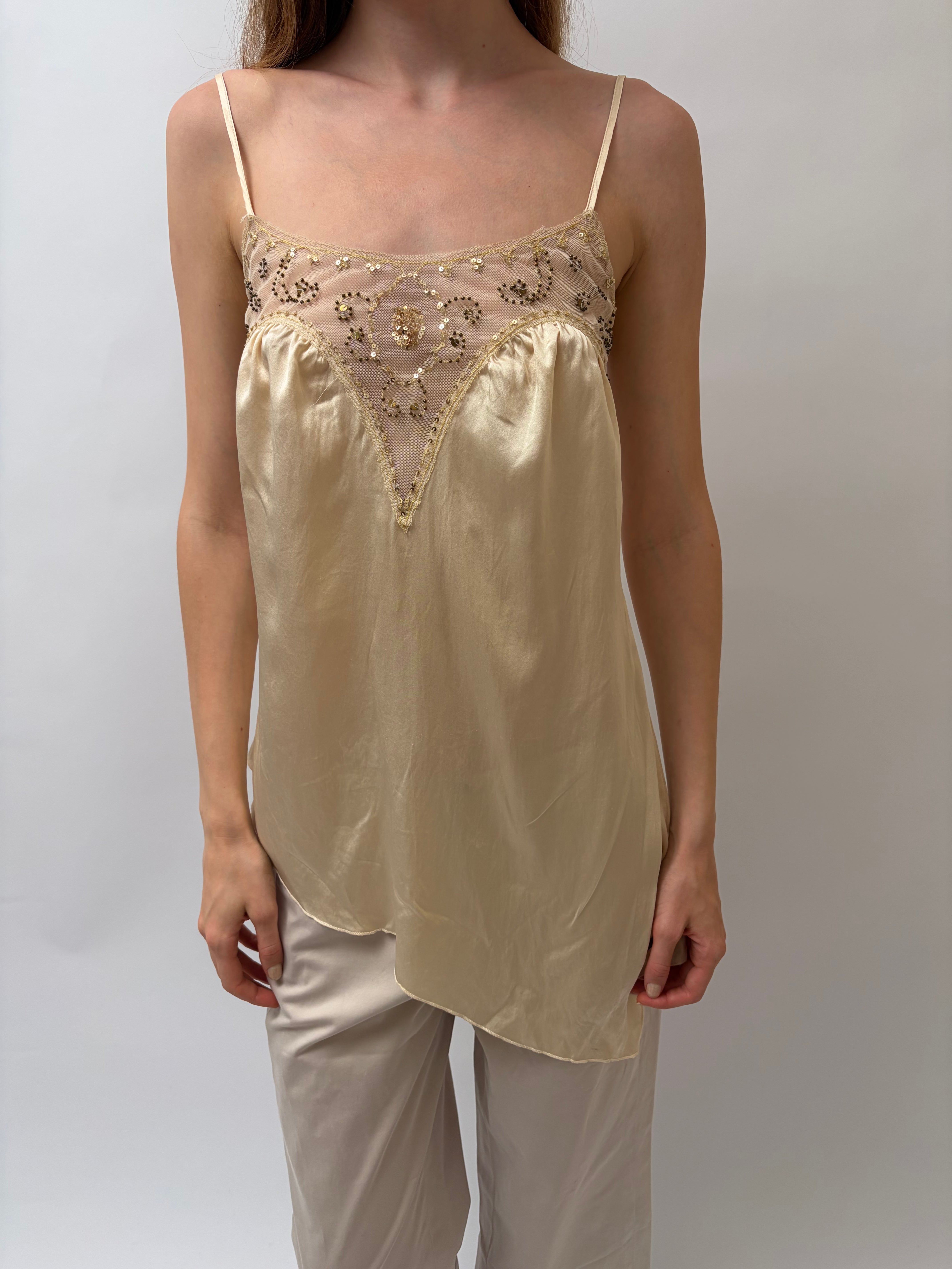 Italien Vintage Silk Camis