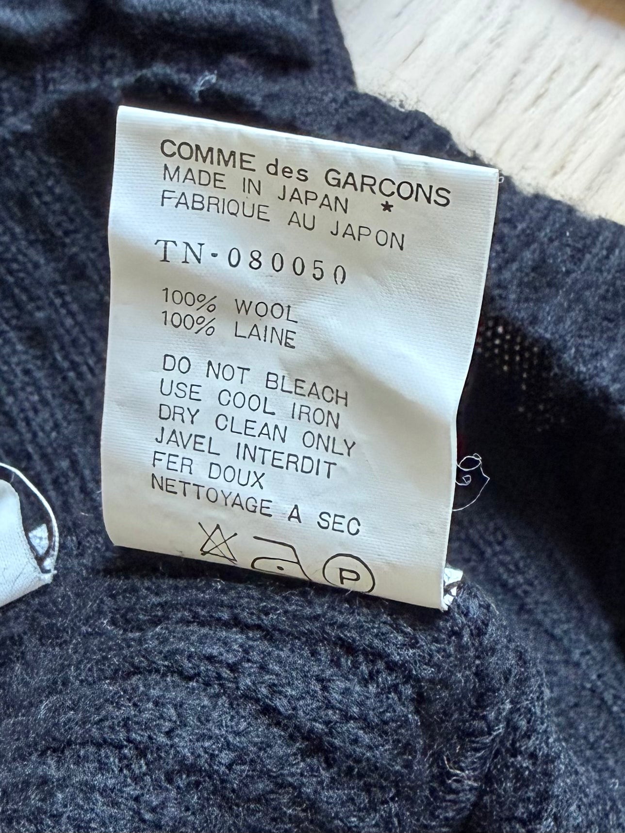 Comme Des Garçons Pullover