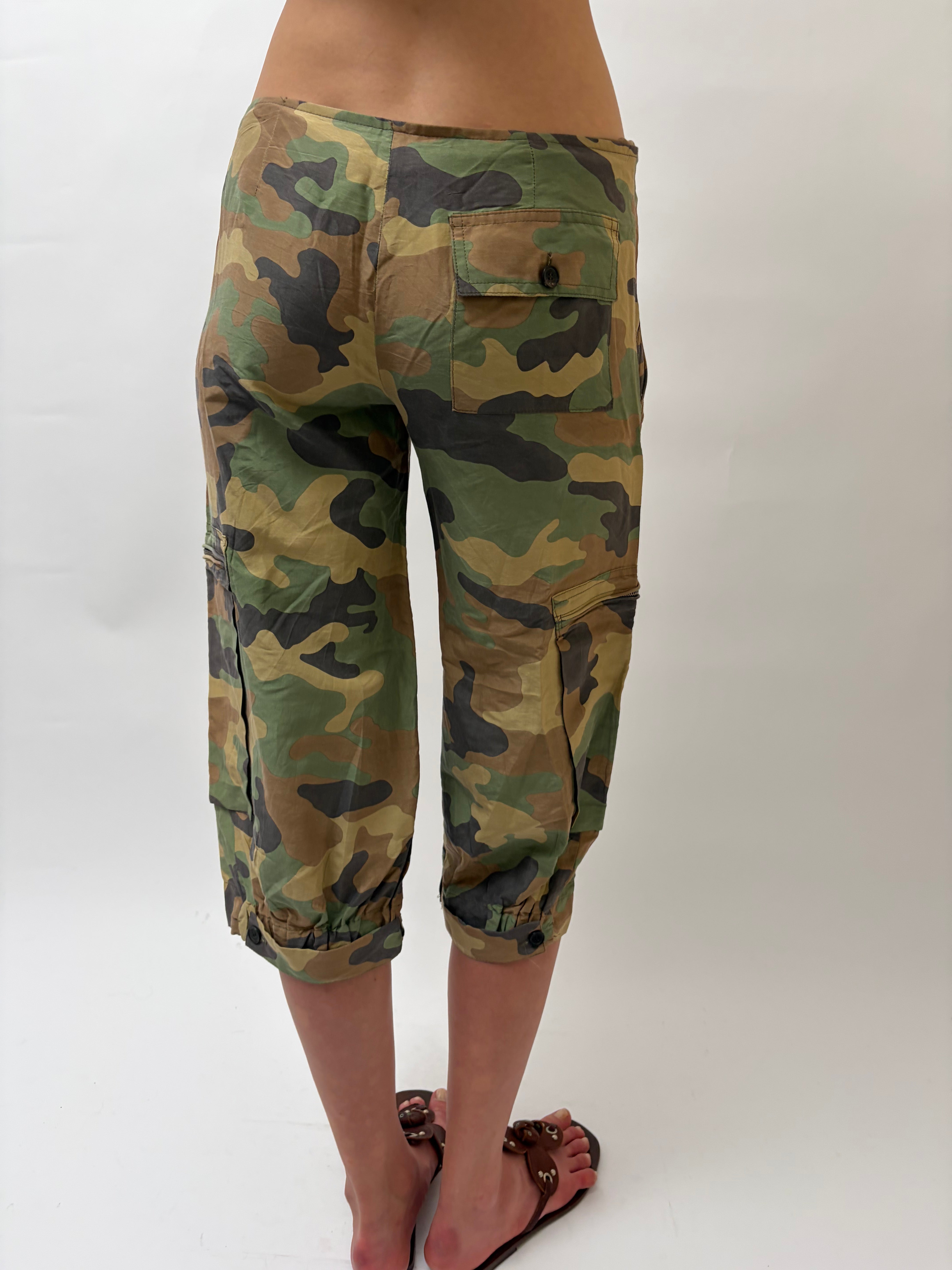 John Richmond Camo Capri