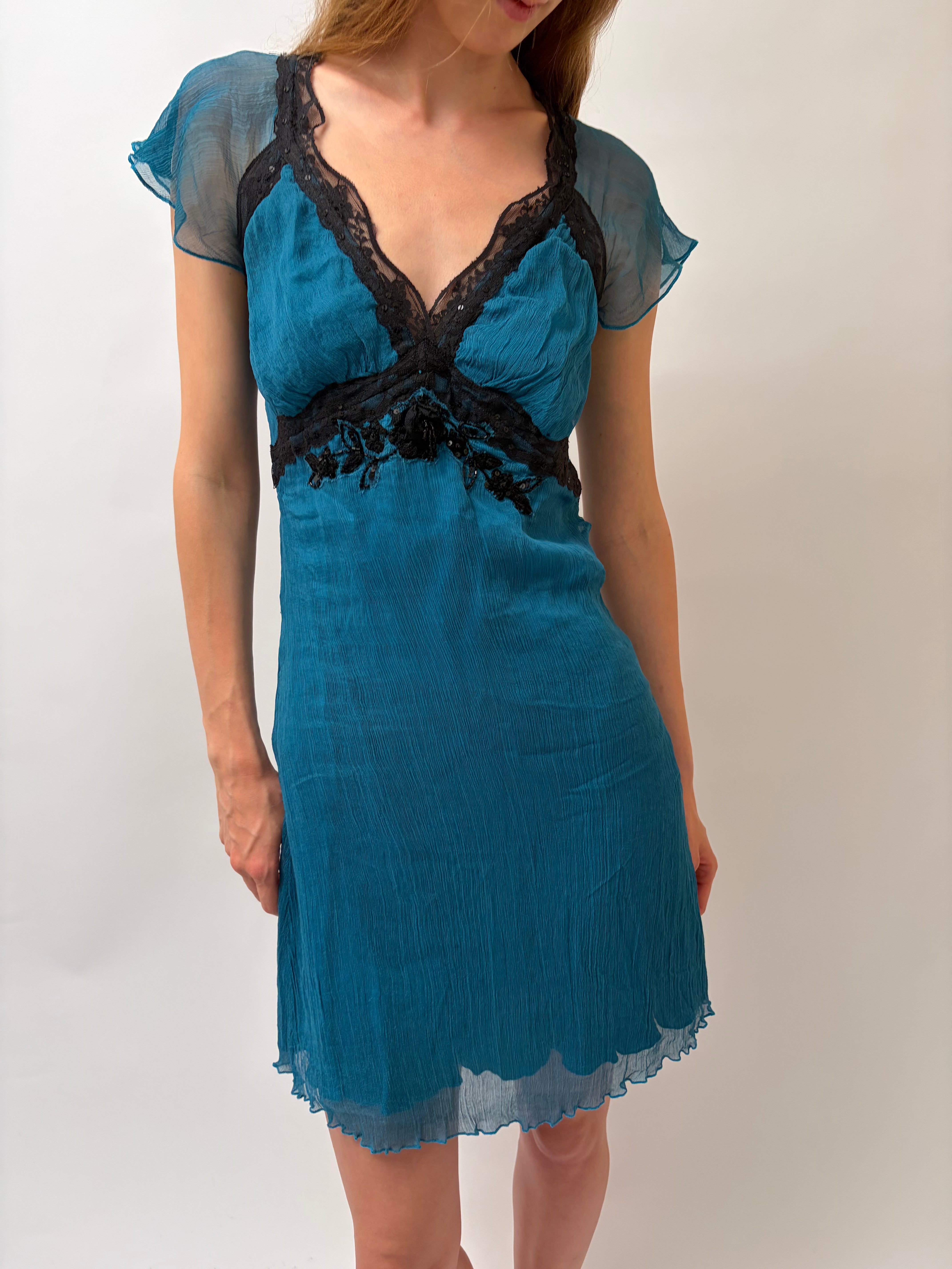 Italien Vintgae Silk Dress