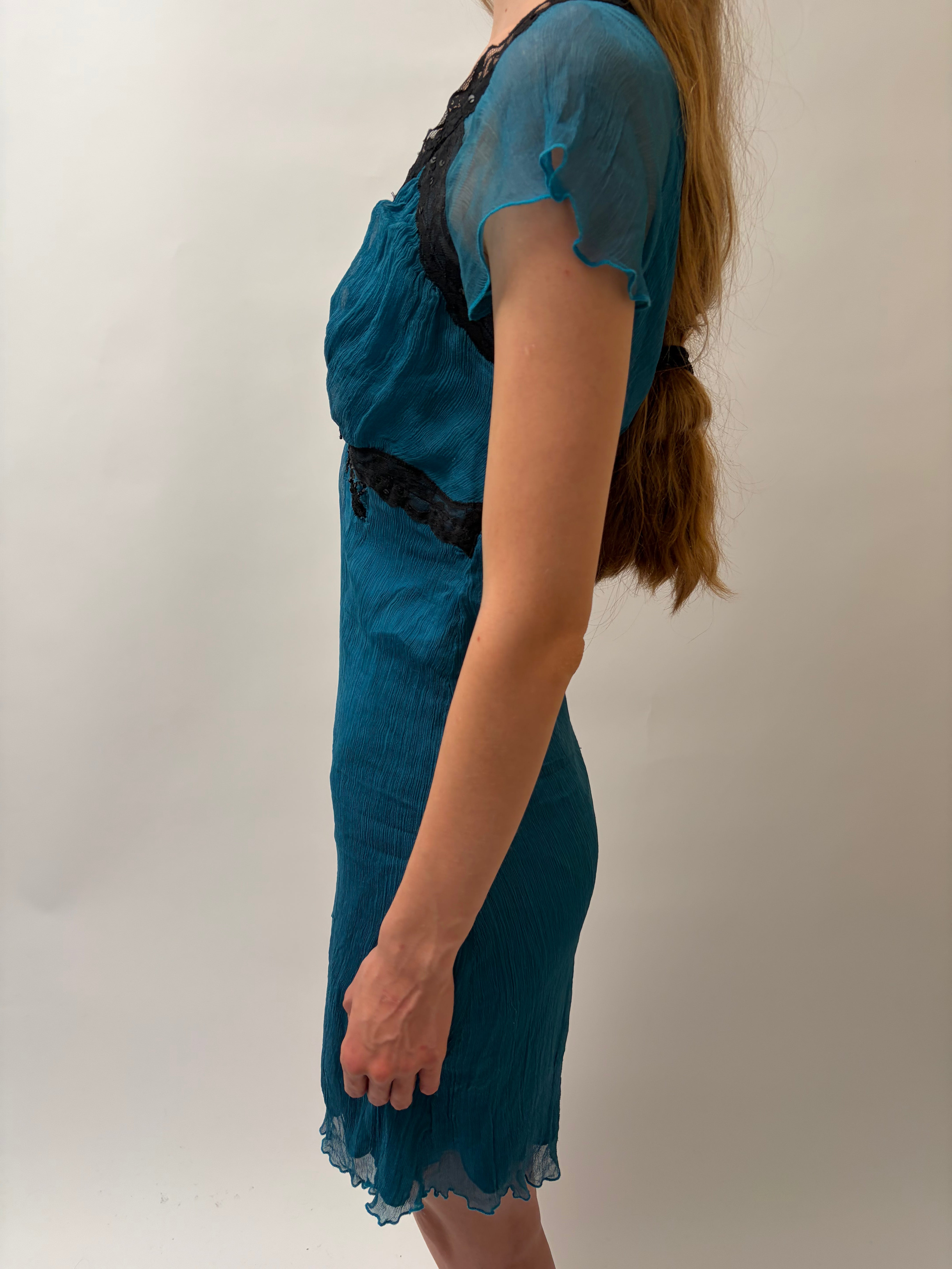 Italien Vintgae Silk Dress