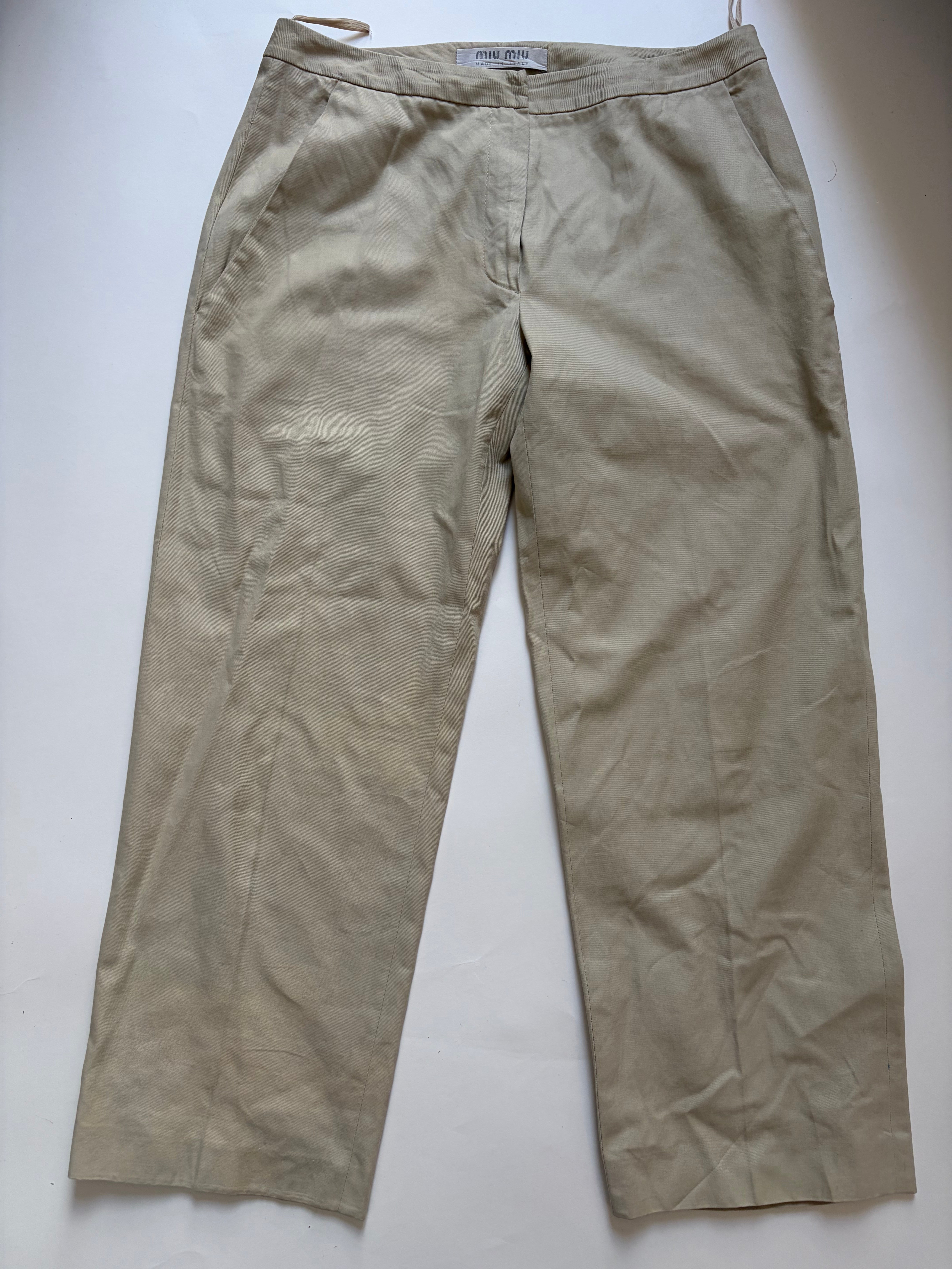 Miu Miu 1990S Pants