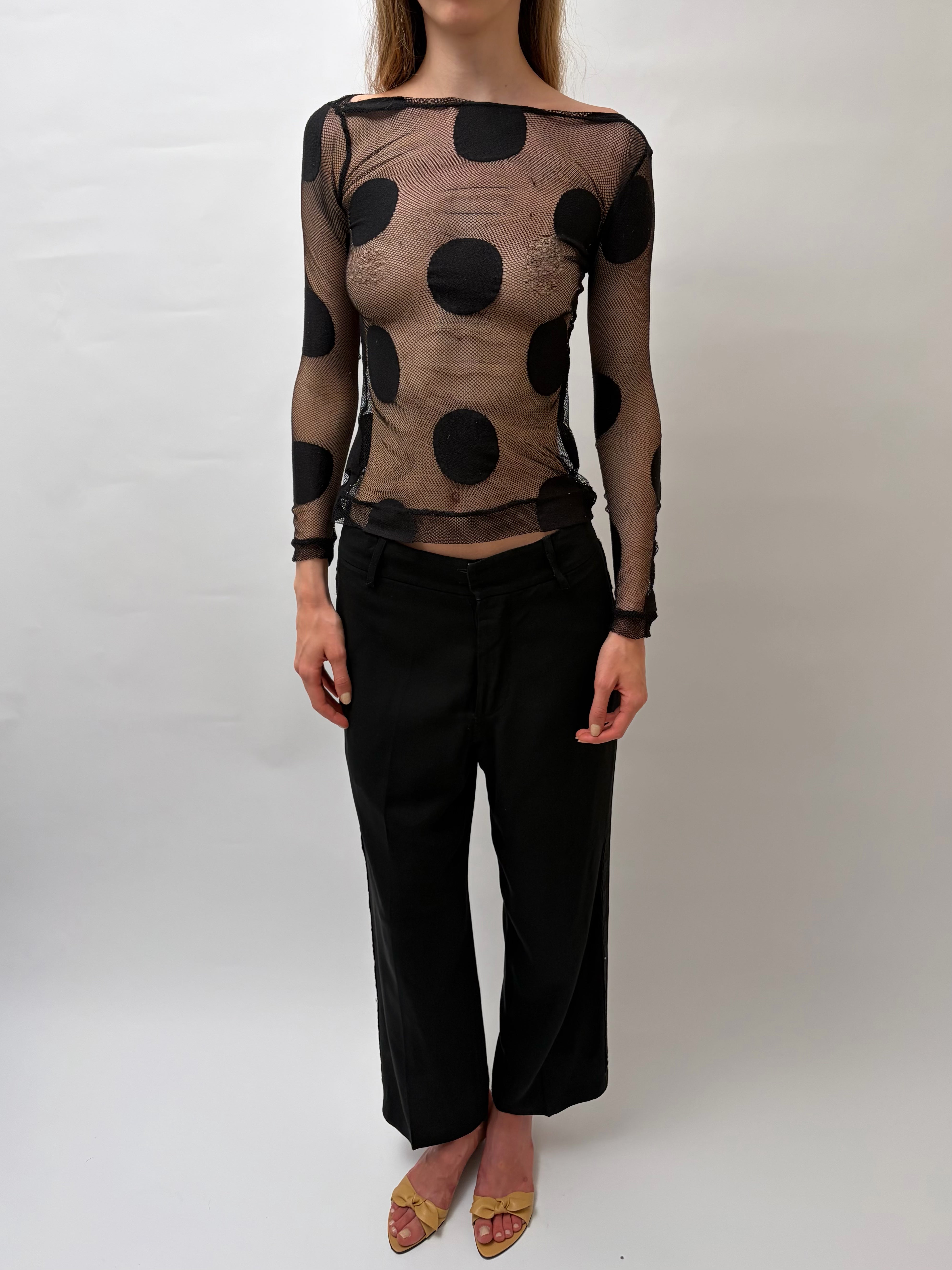 Dutch Vintage Mesh Top