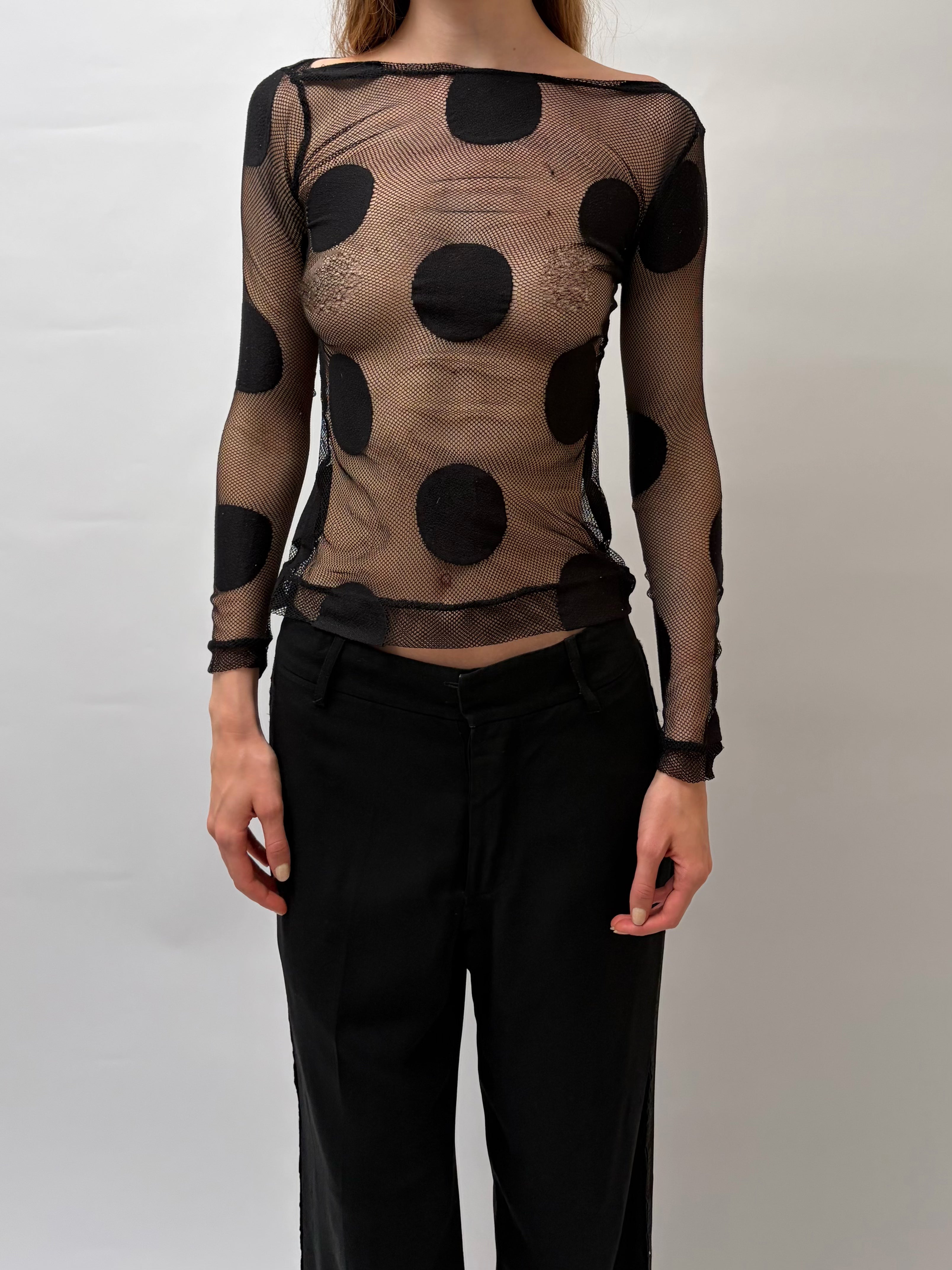 Dutch Vintage Mesh Top