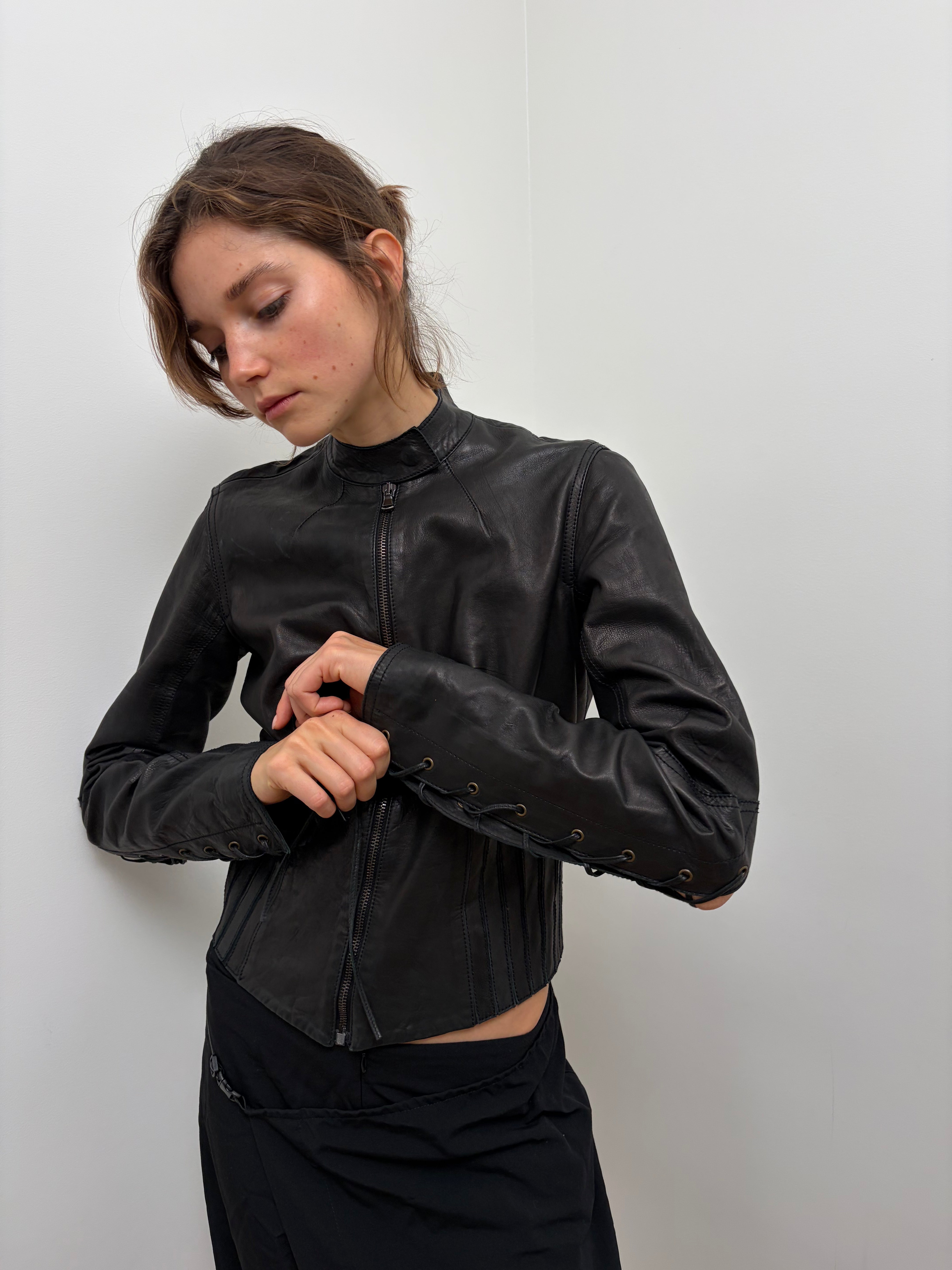 Italien Vintage Leather Jacket