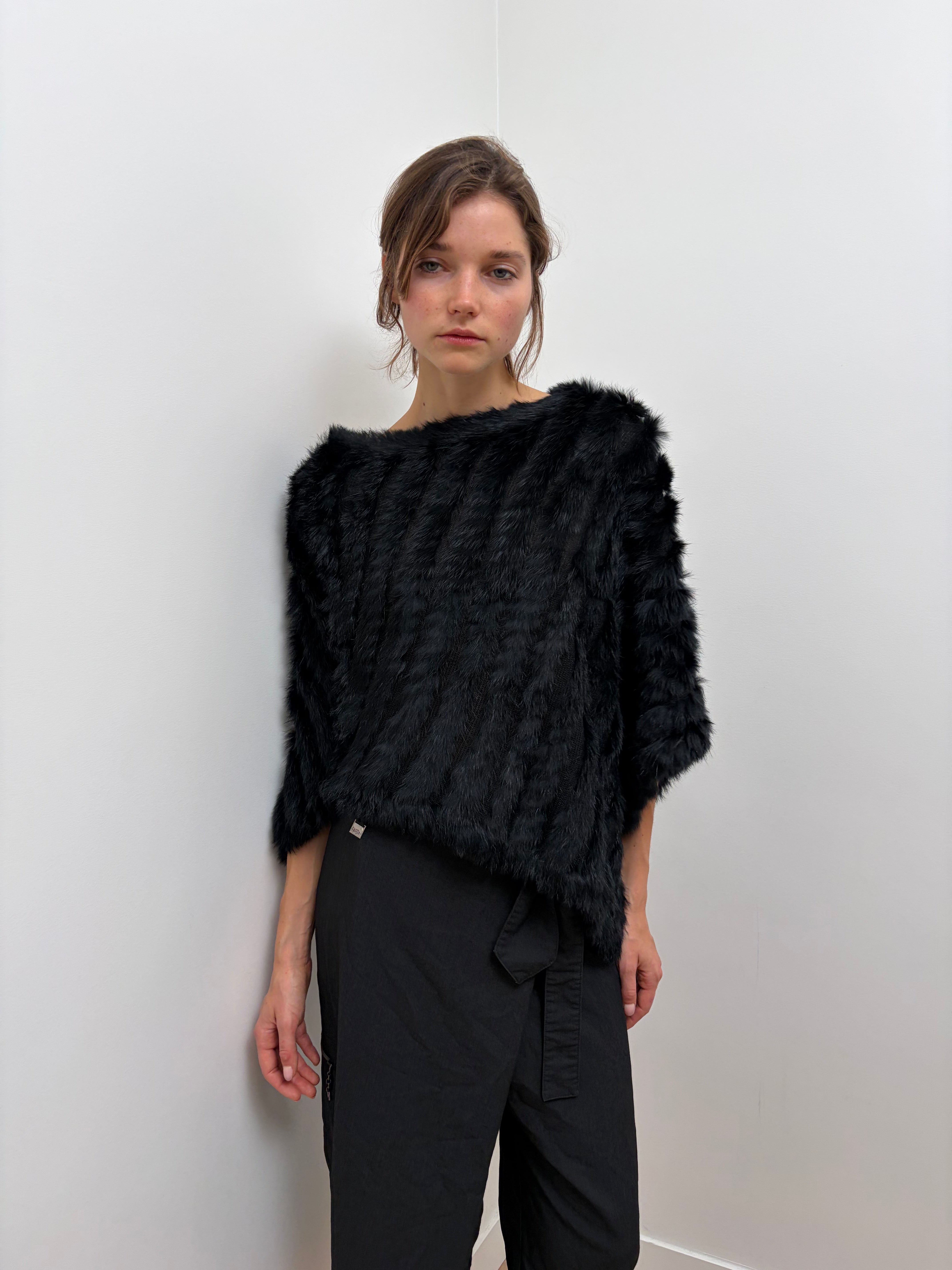 Italien Vintage Fur Cape