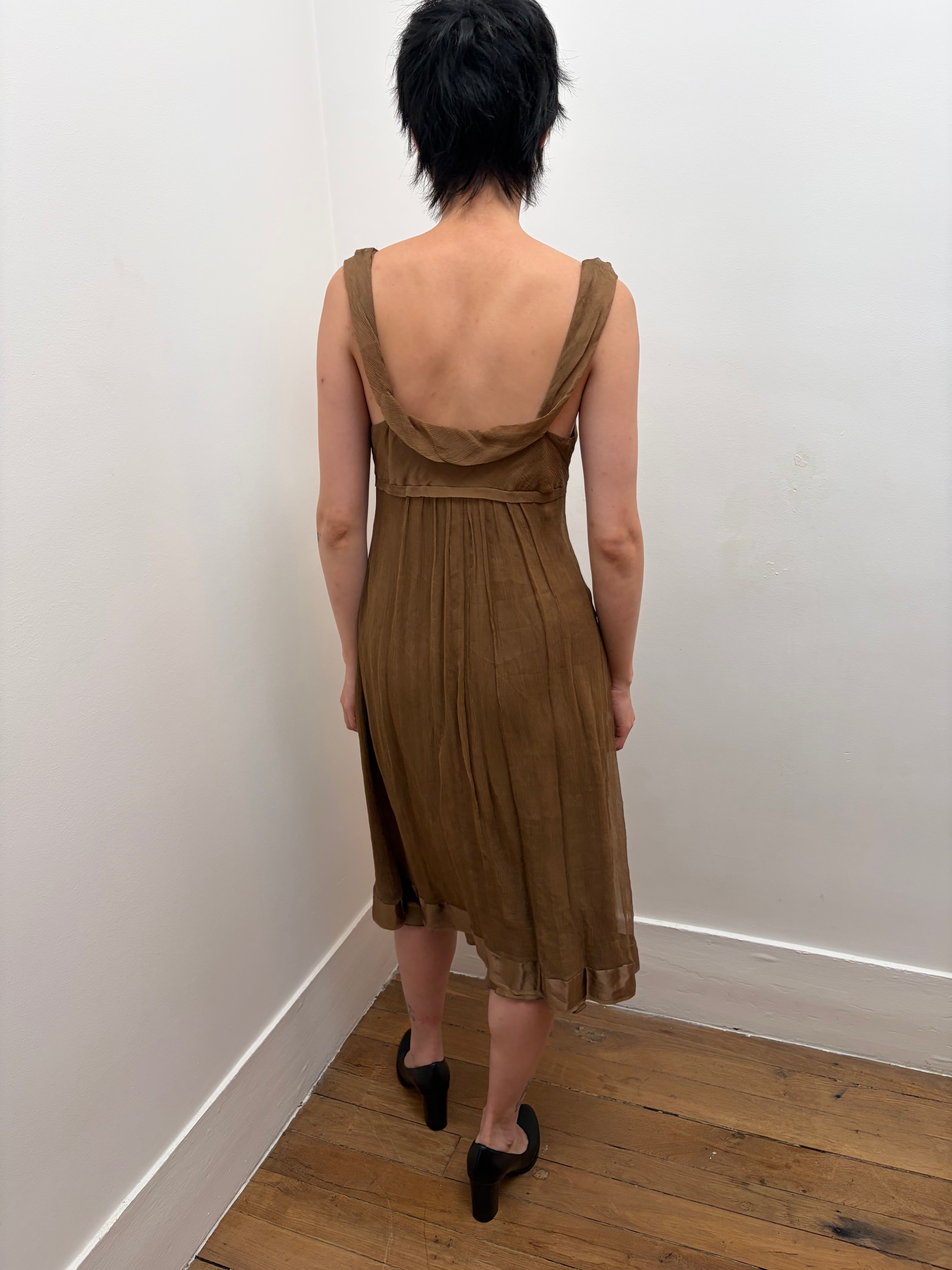 Italien Vintage Silk Dress
