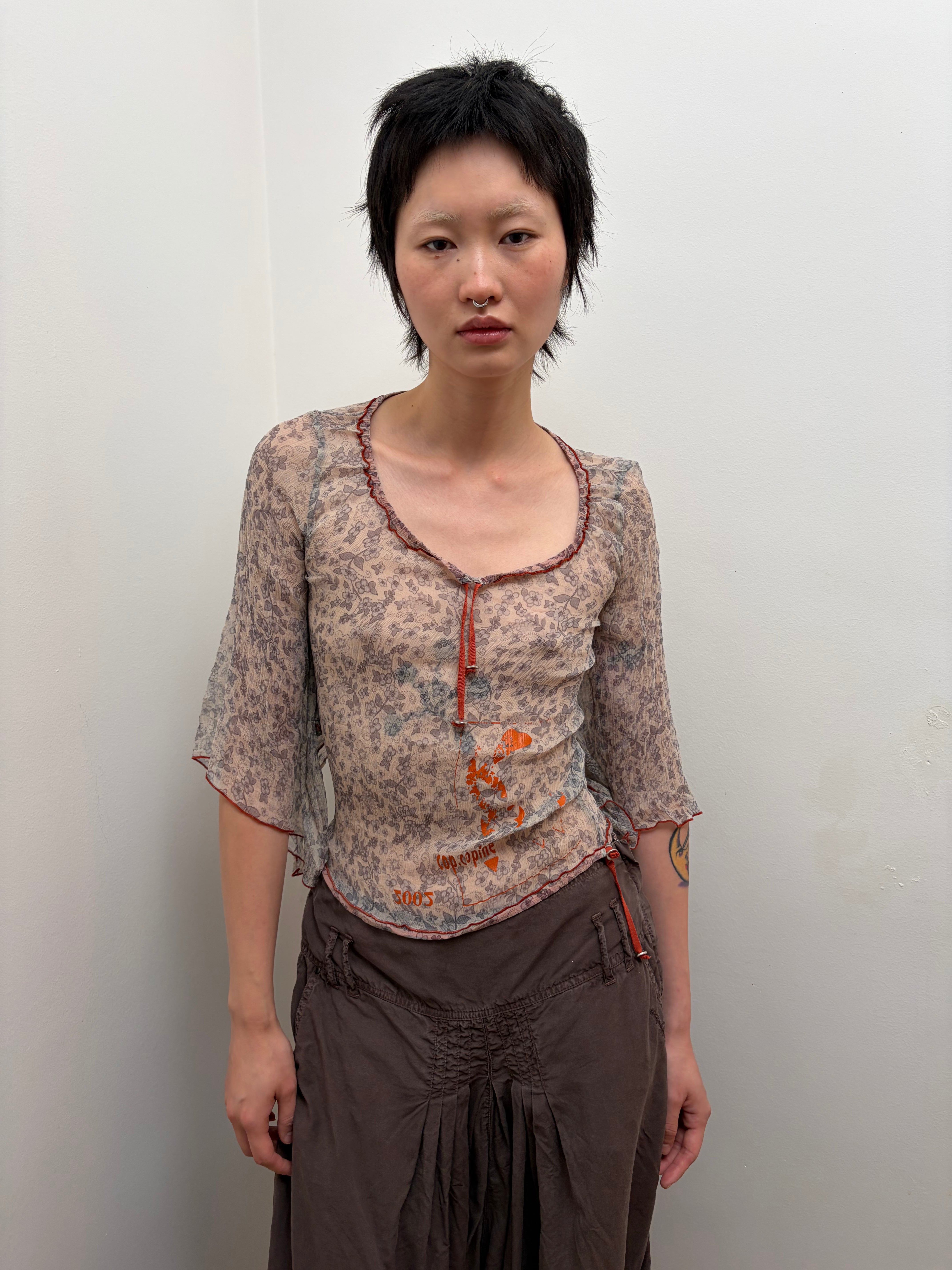 Cop Copine Silk Top