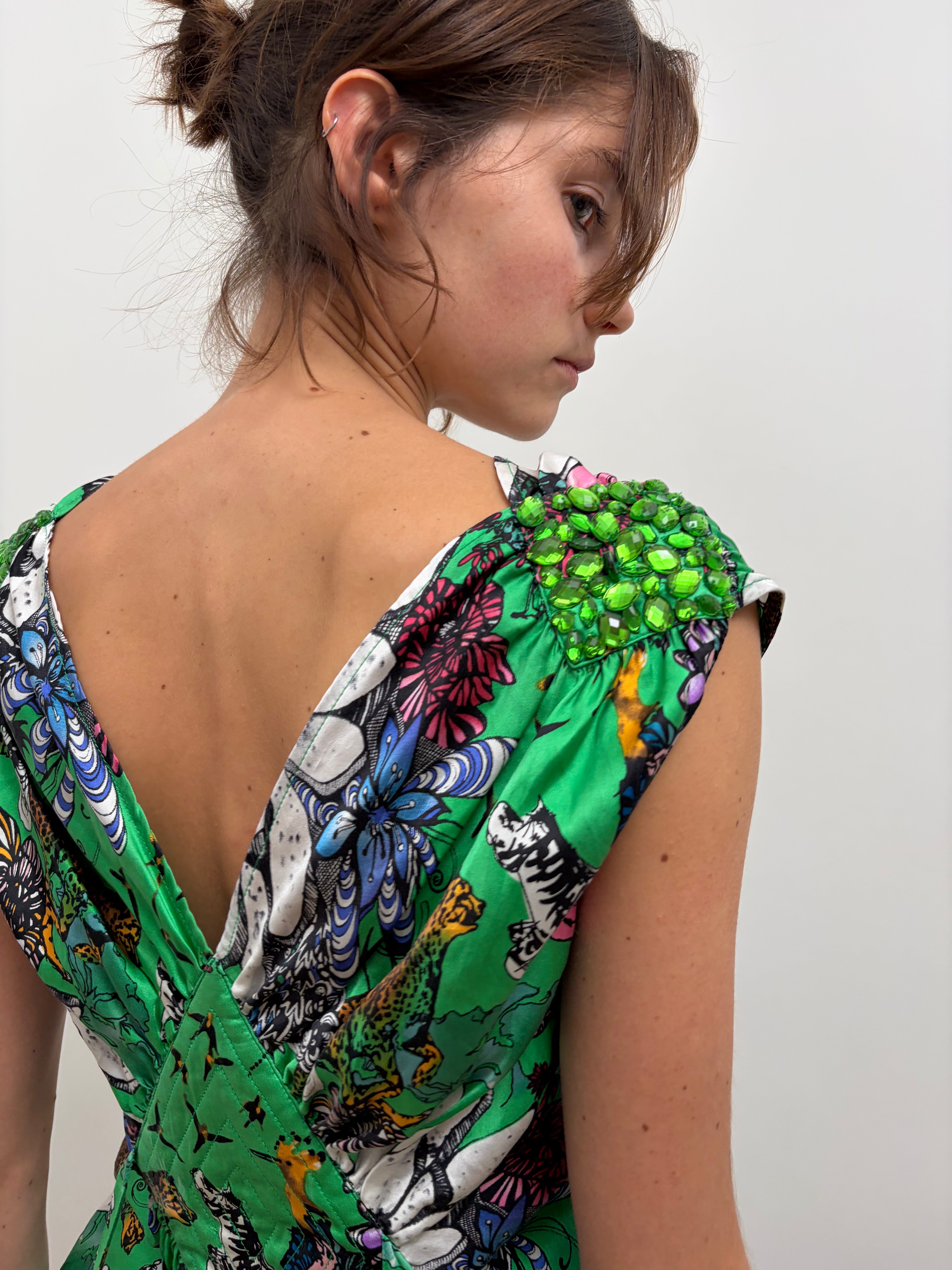 Italien Vintage Silk Tank