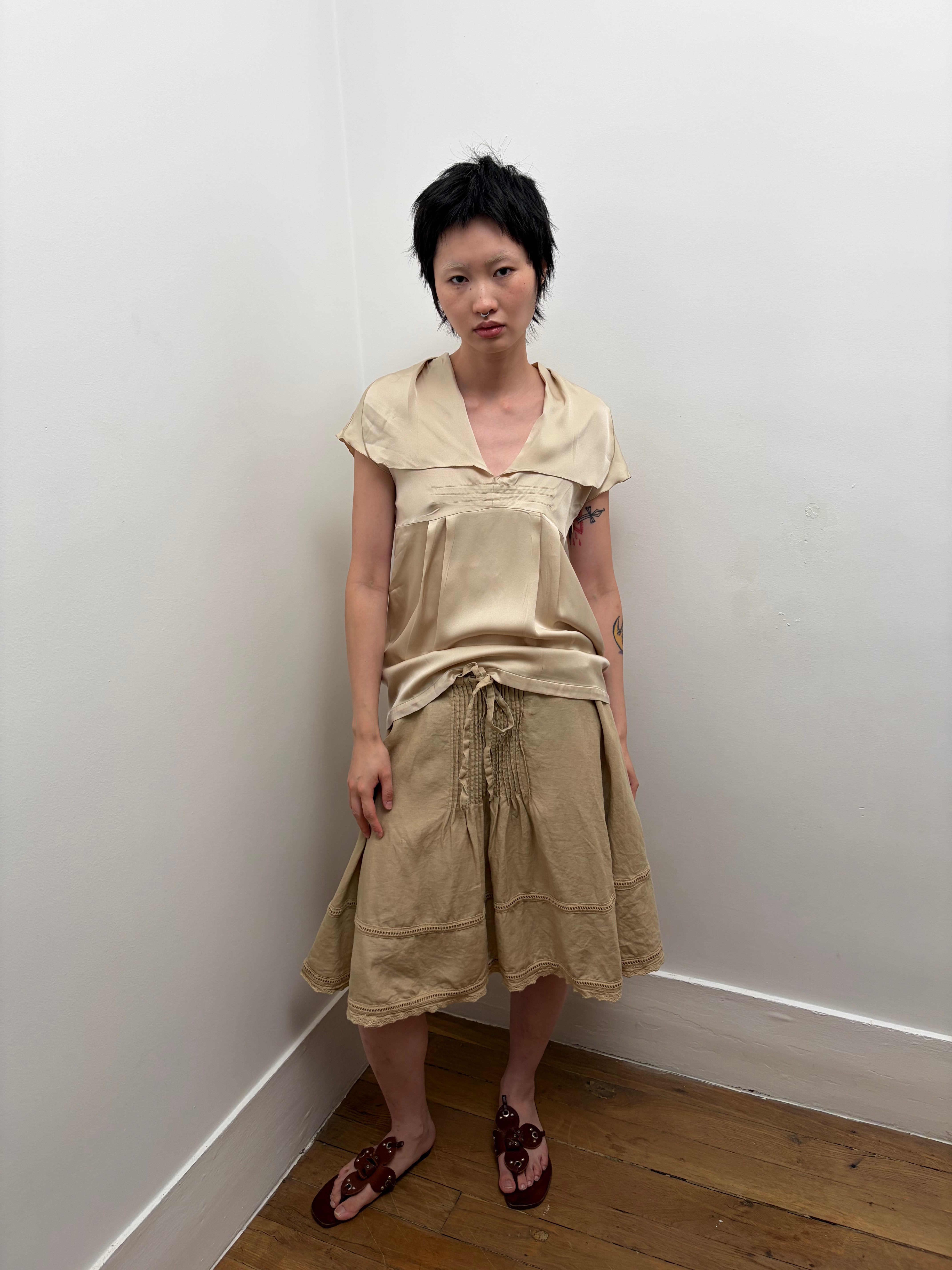 Miu Miu Silk Top