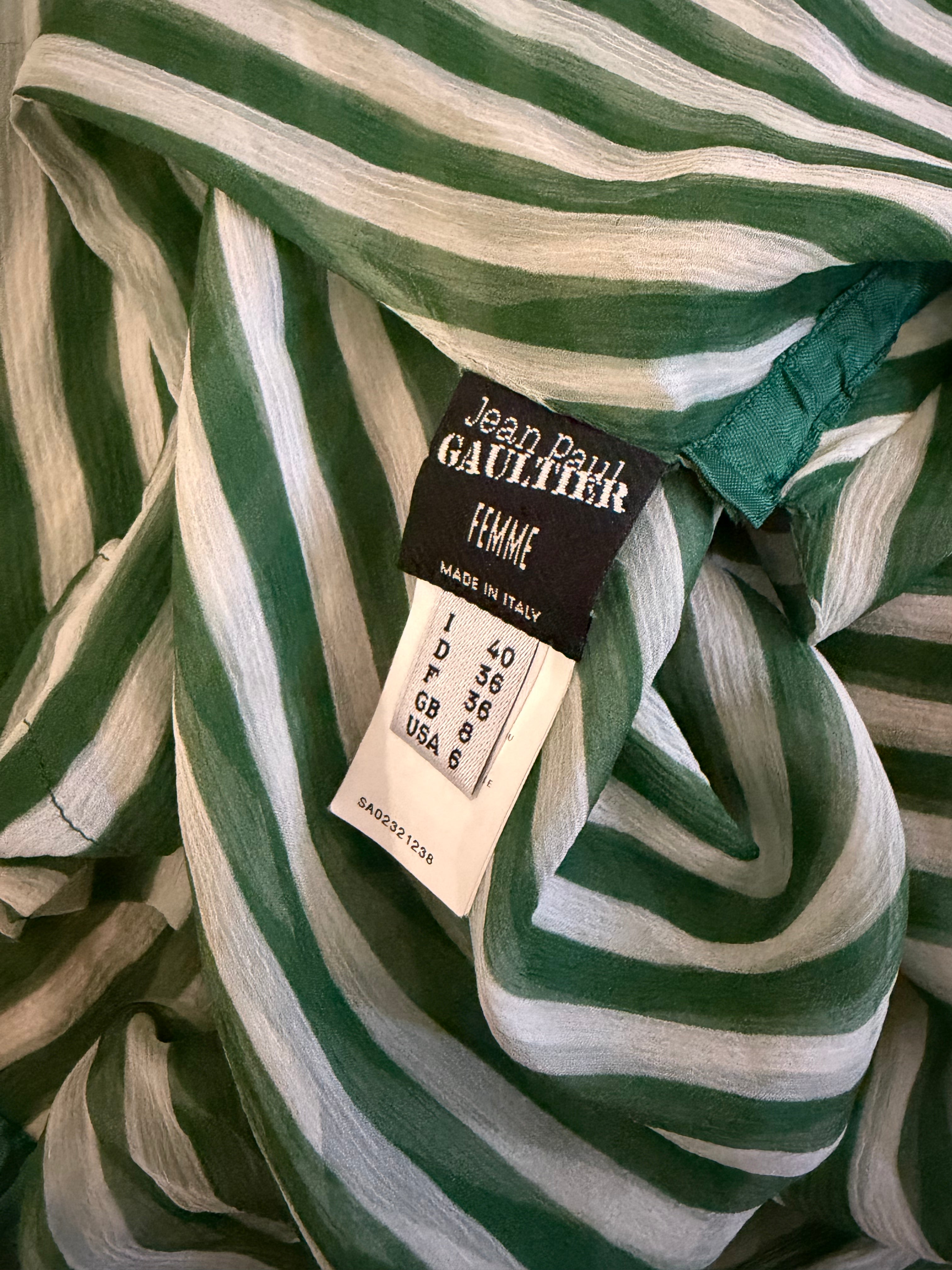 Jean Paul Gaultier Silk Top