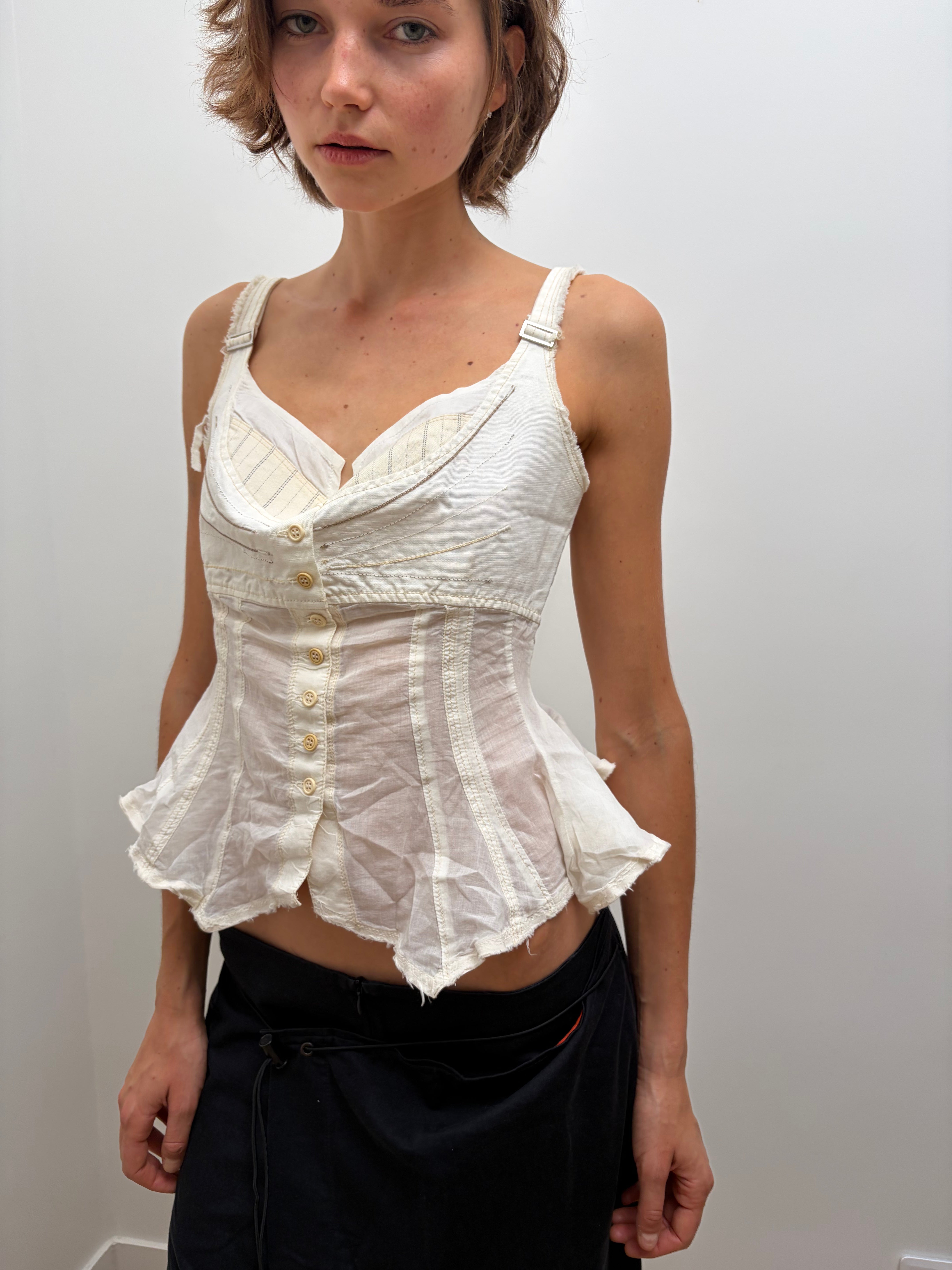 Marithé François Girbaud Corset Top