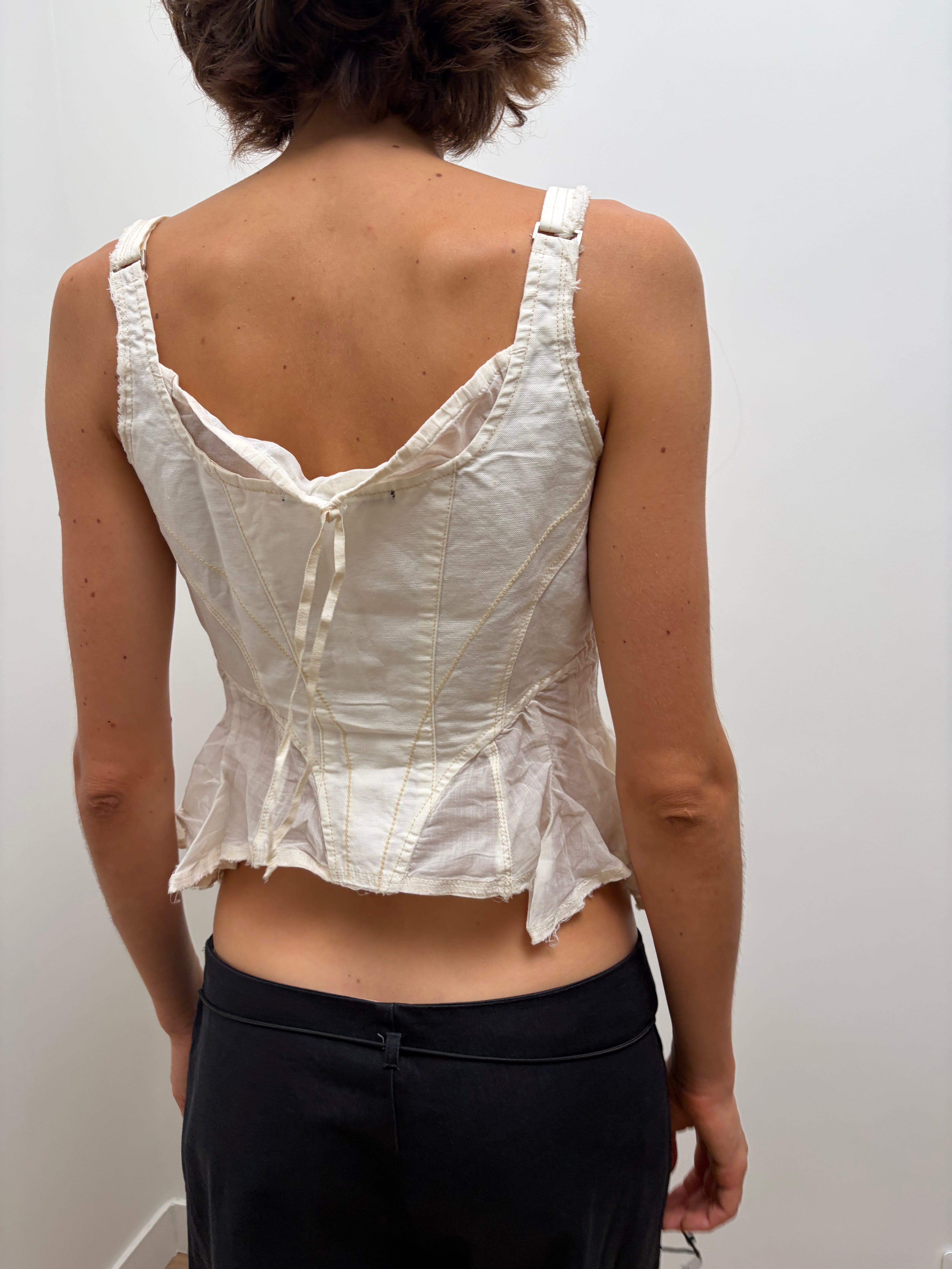 Marithé François Girbaud Corset Top