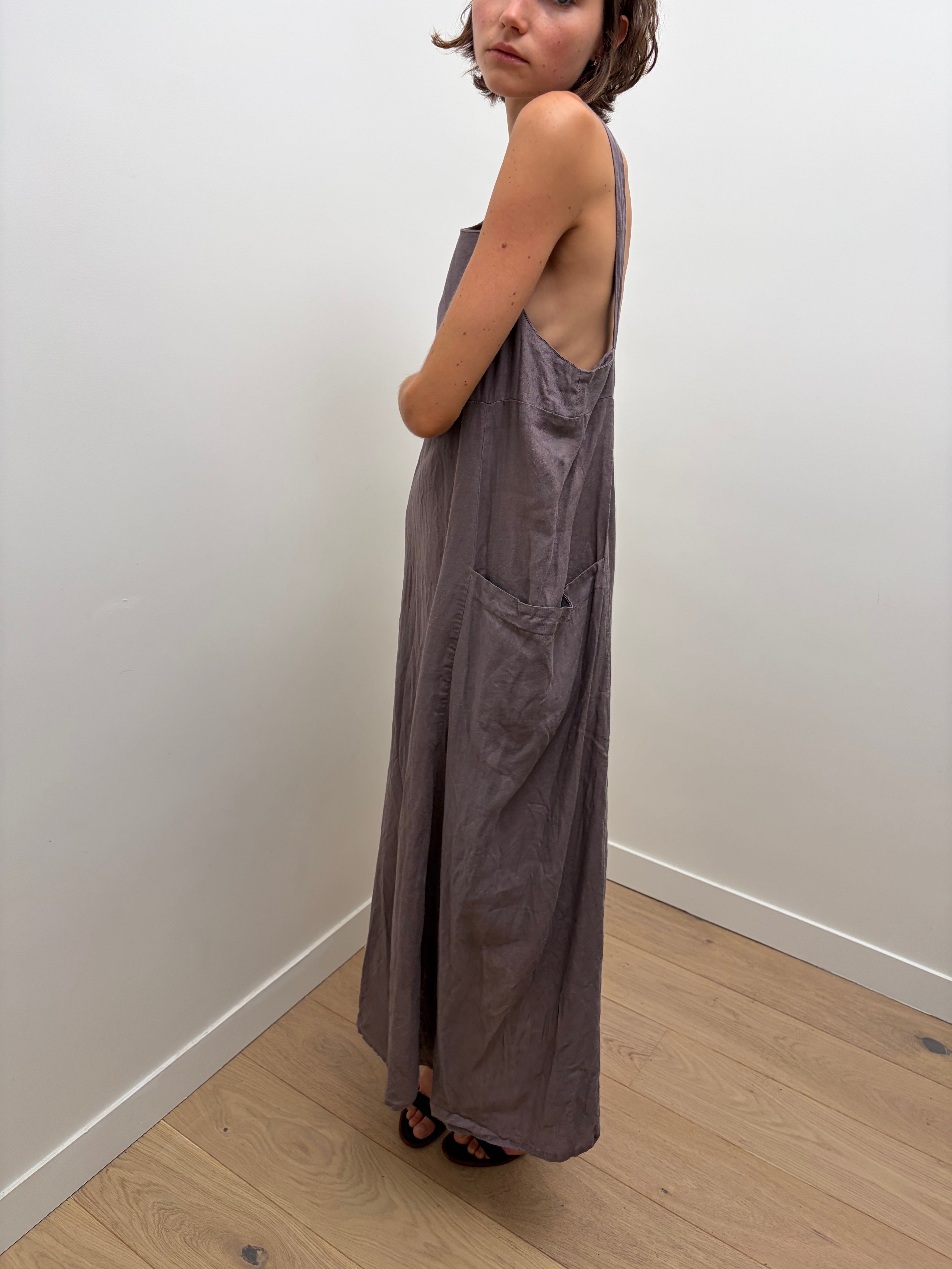 Sarah Pacini Apron Dress