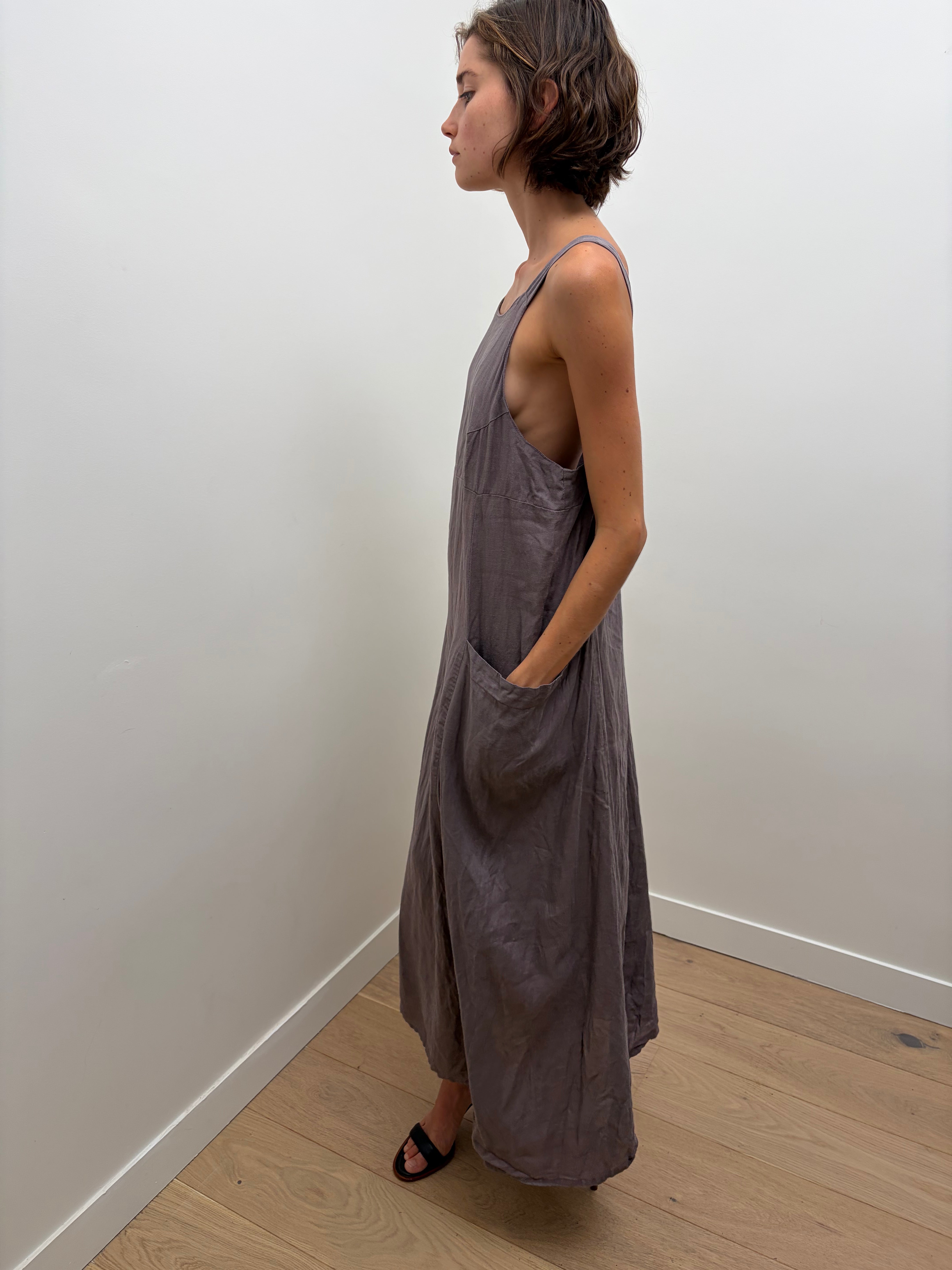 Sarah Pacini Apron Dress