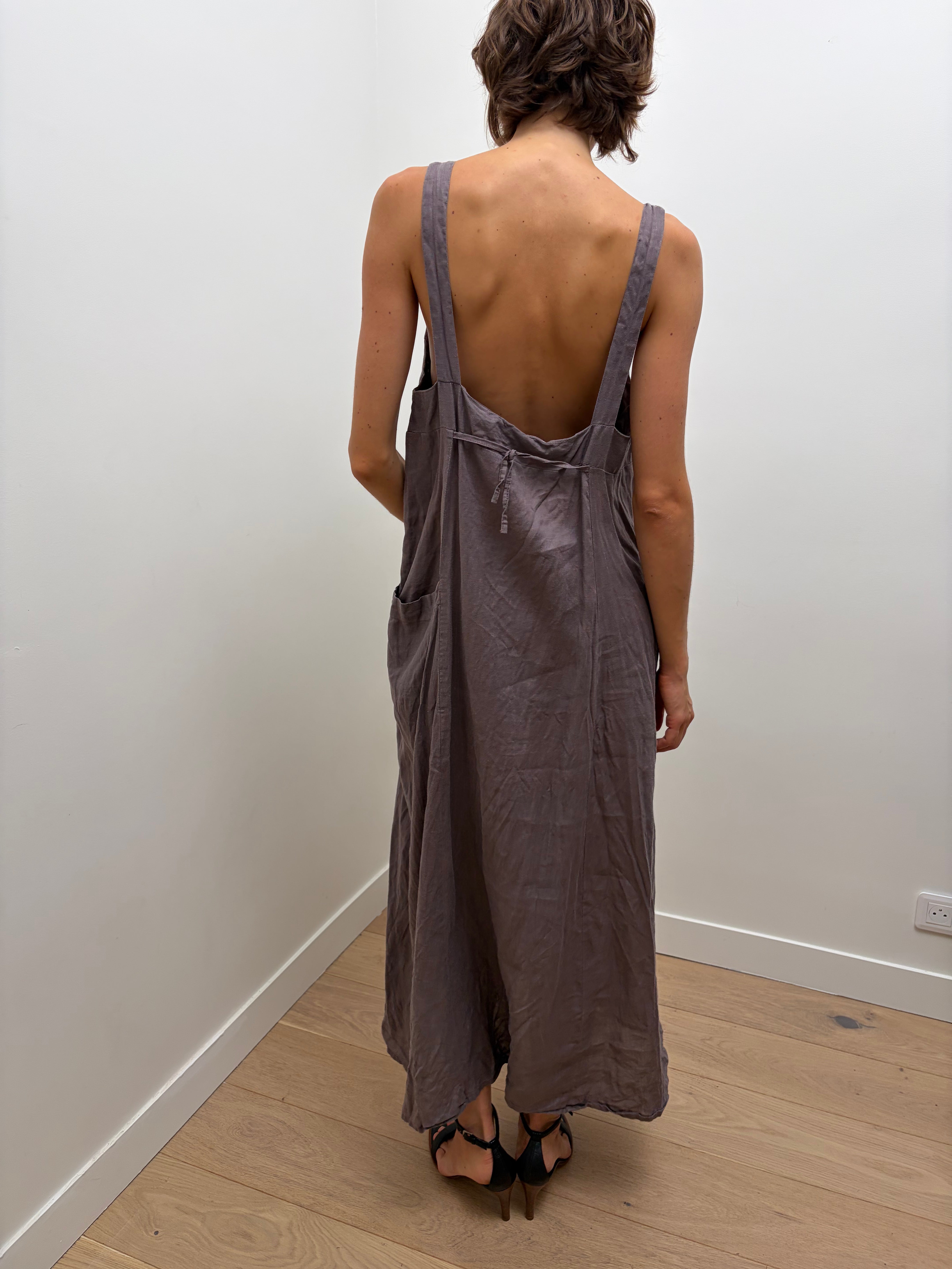 Sarah Pacini Apron Dress