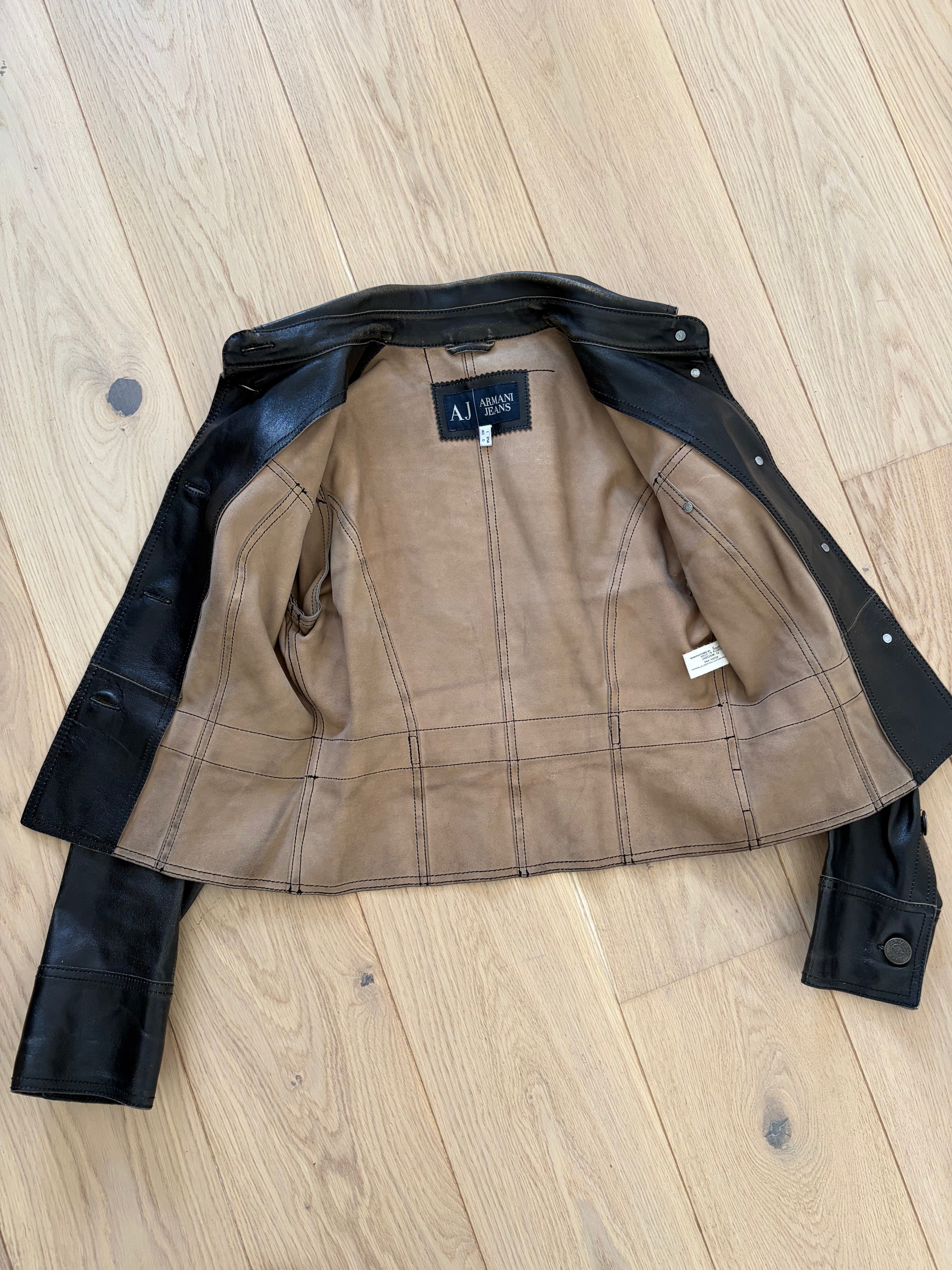 Armani Leather Jacket