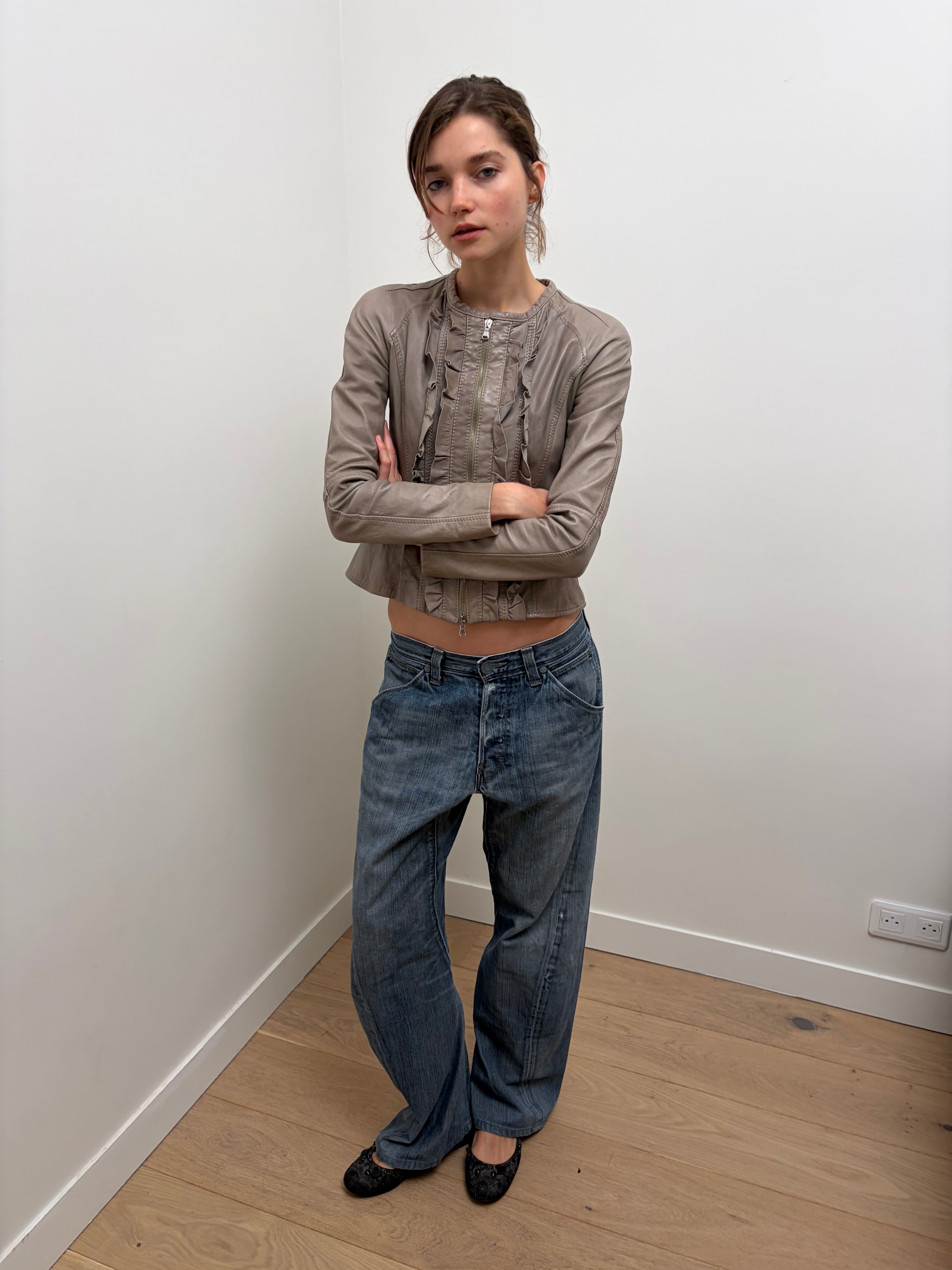 Italien Vintage Leather Jacket