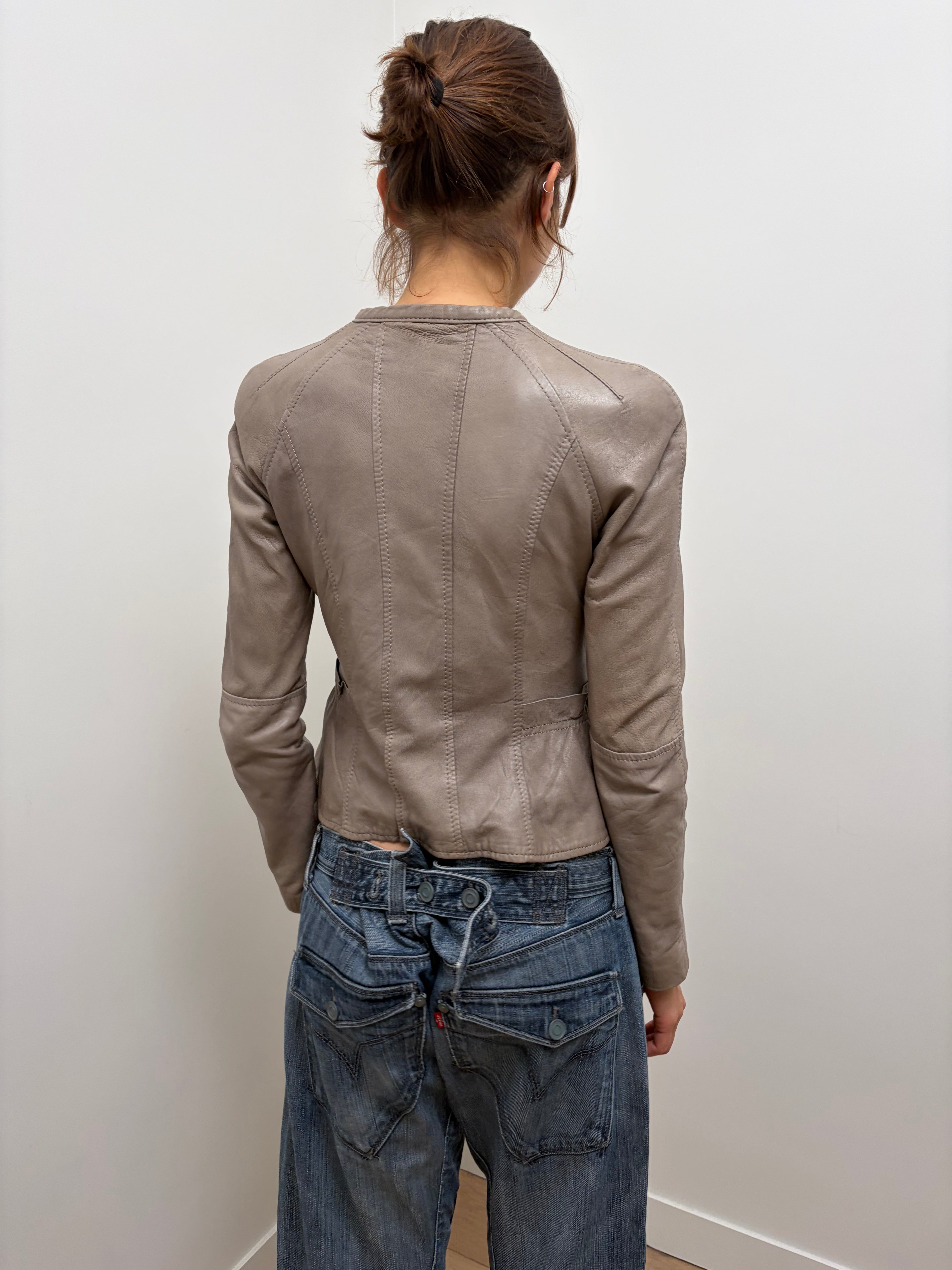 Italien Vintage Leather Jacket