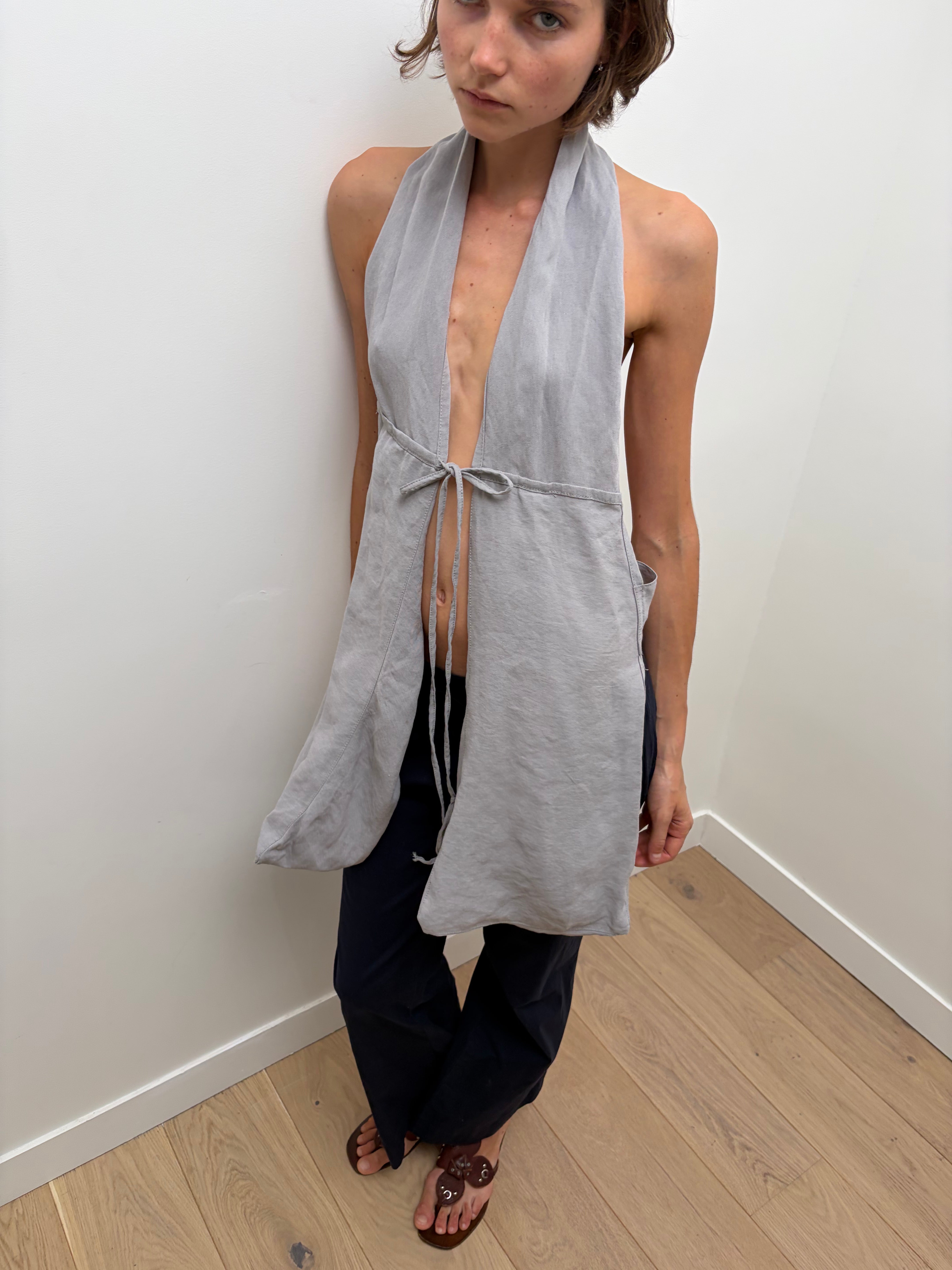 Sarah Pacini Halter Vest