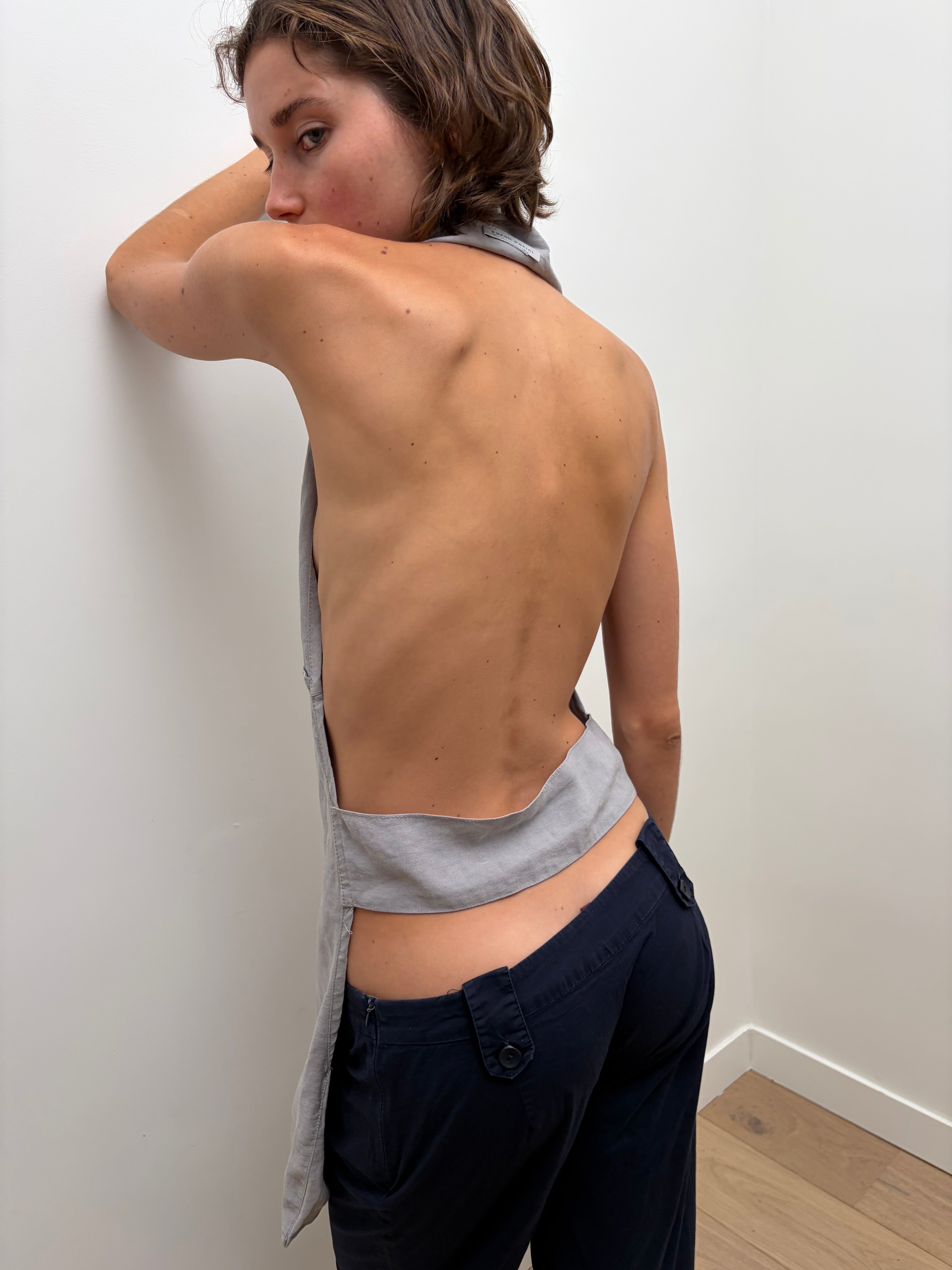 Sarah Pacini Halter Vest