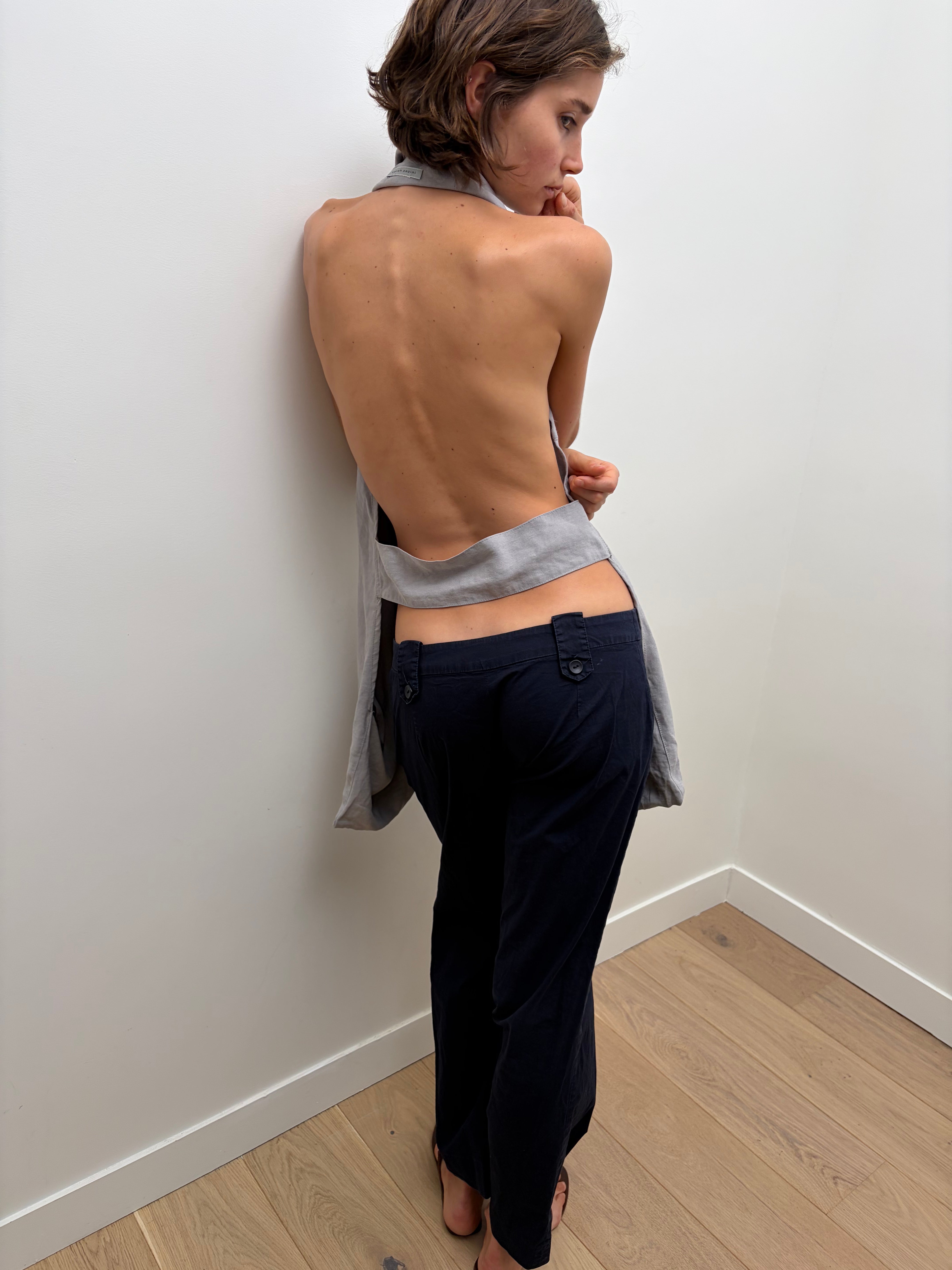 Sarah Pacini Halter Vest