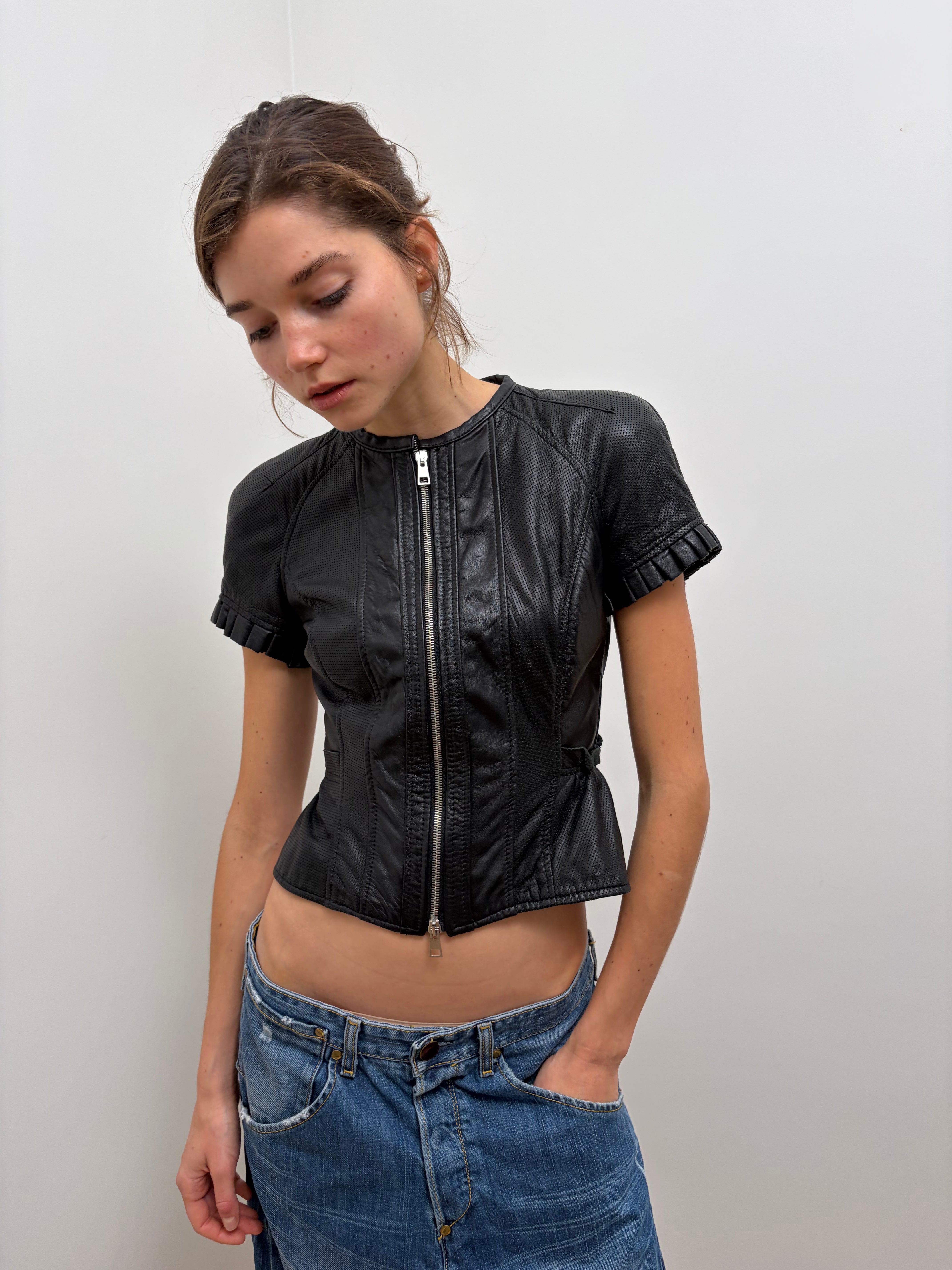 Italien Vintage Leather Jacket