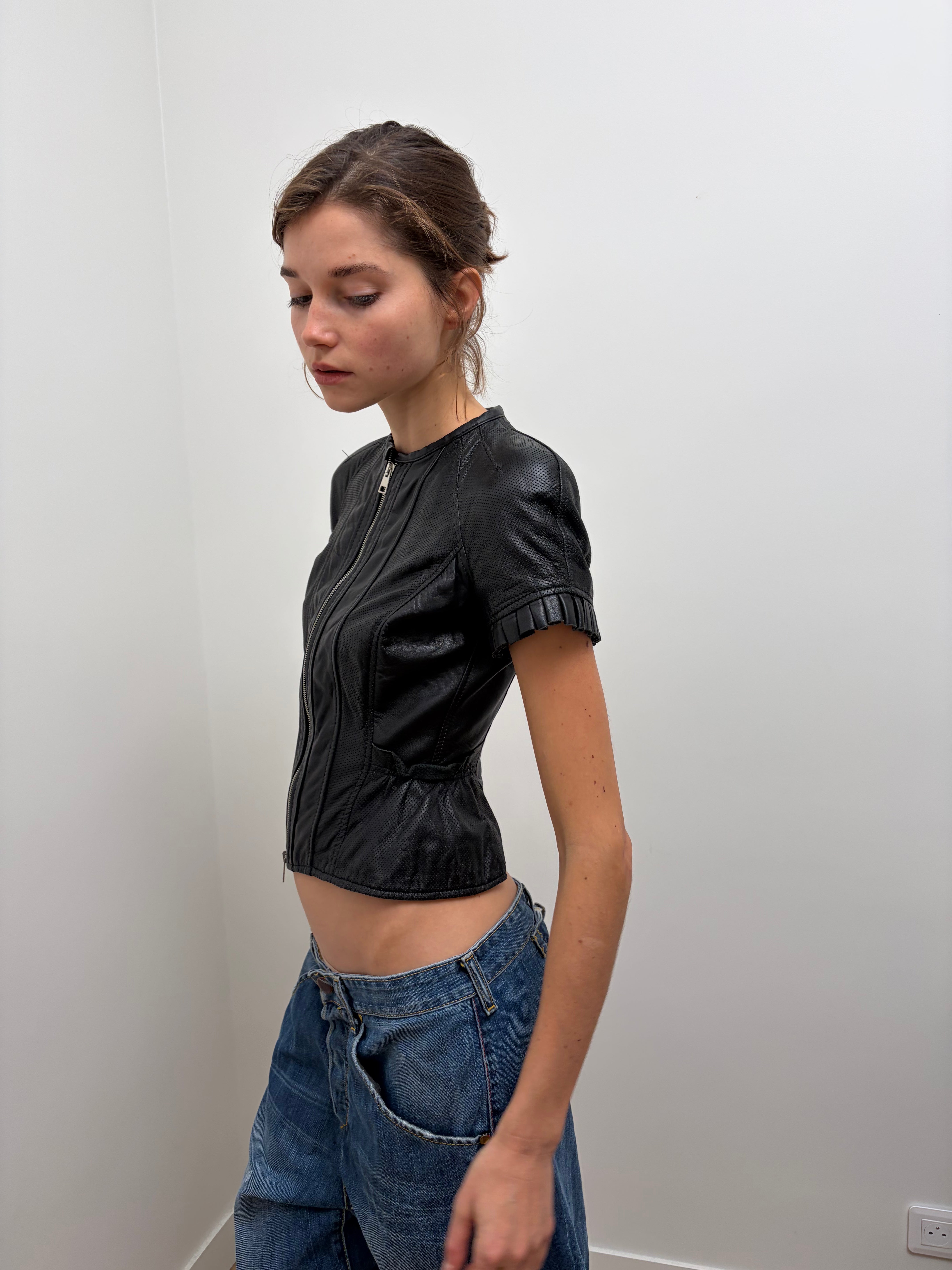 Italien Vintage Leather Jacket