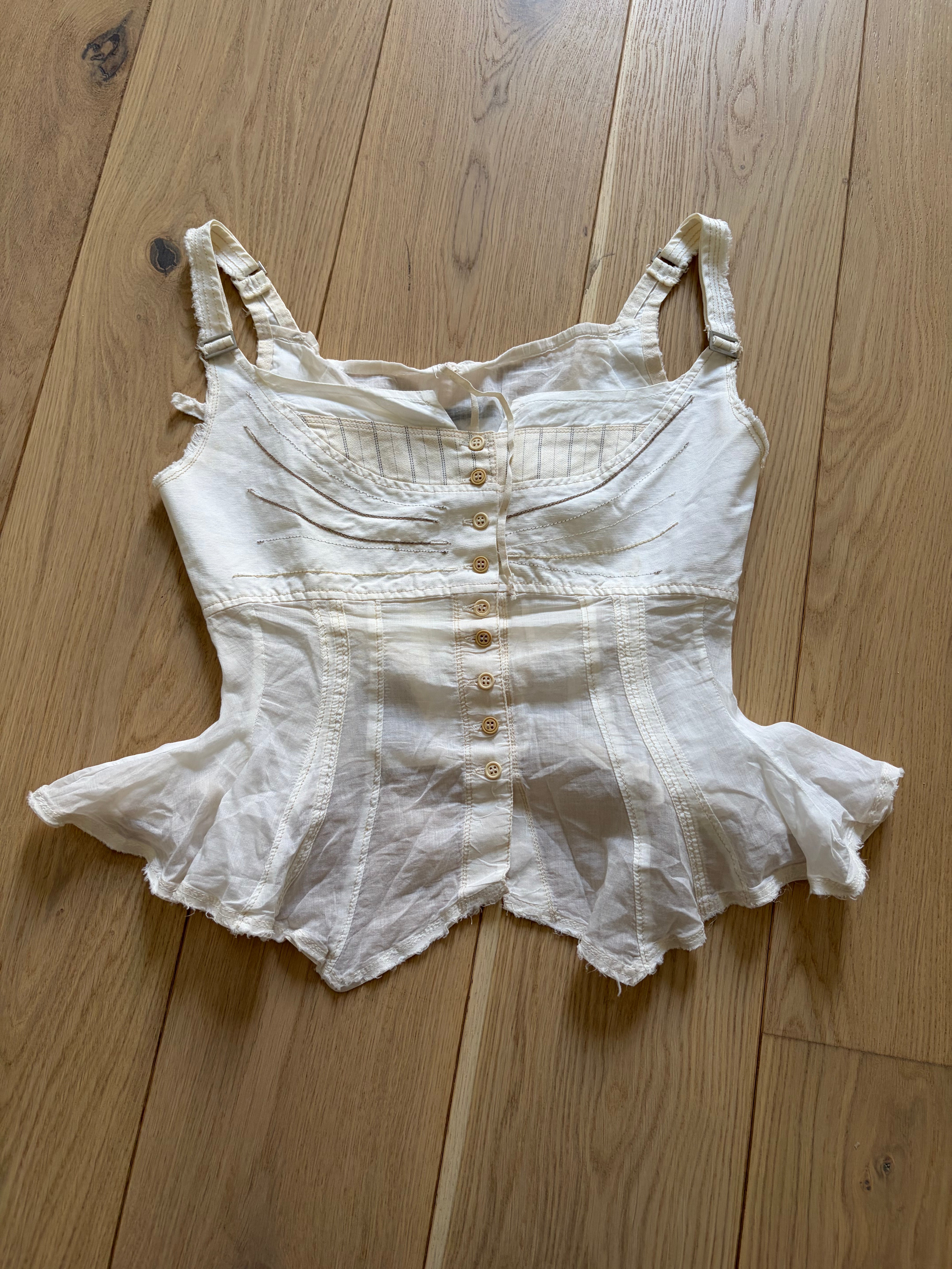 Marithé François Girbaud Corset Top