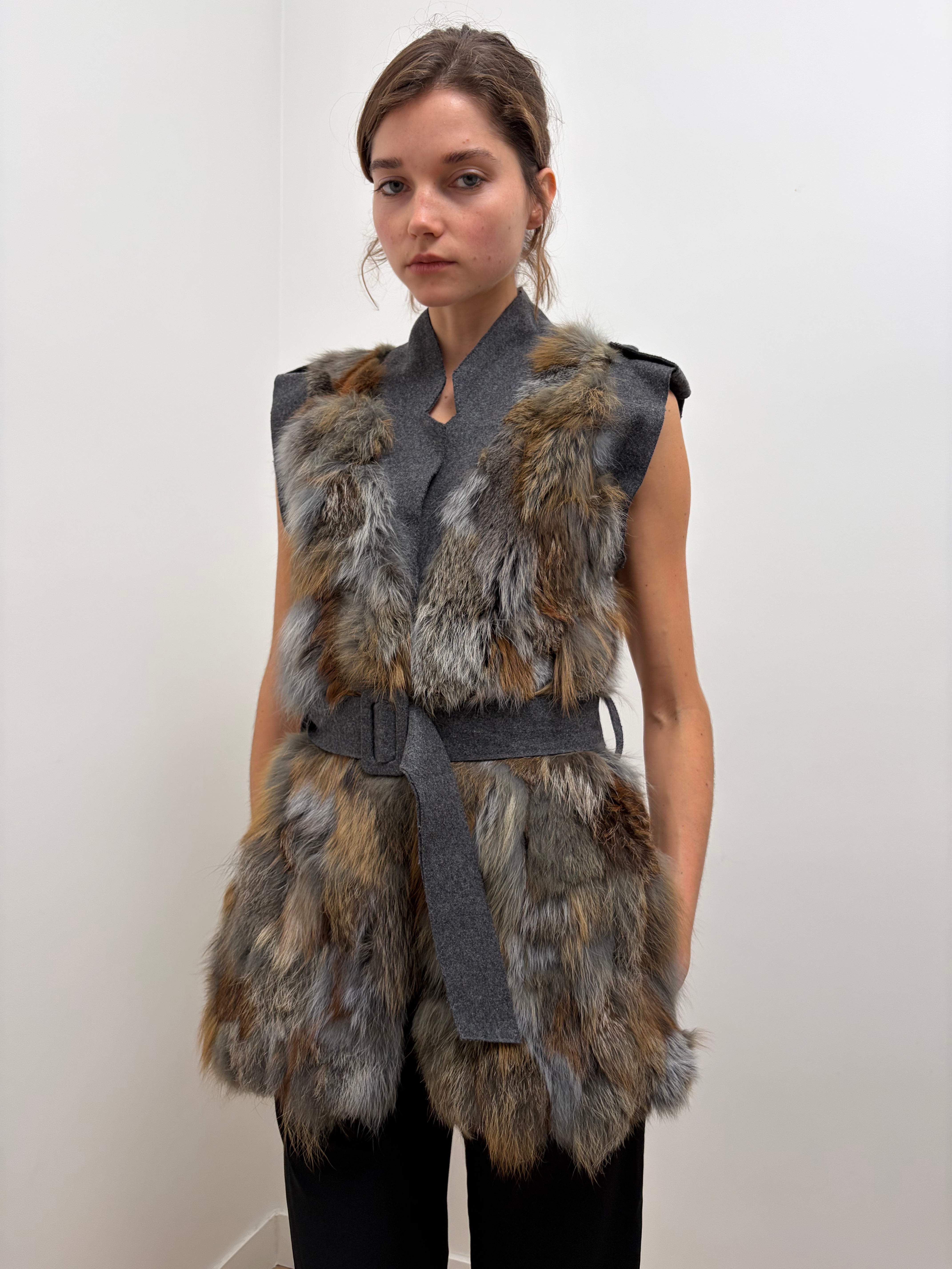 Pinko Fur Vest