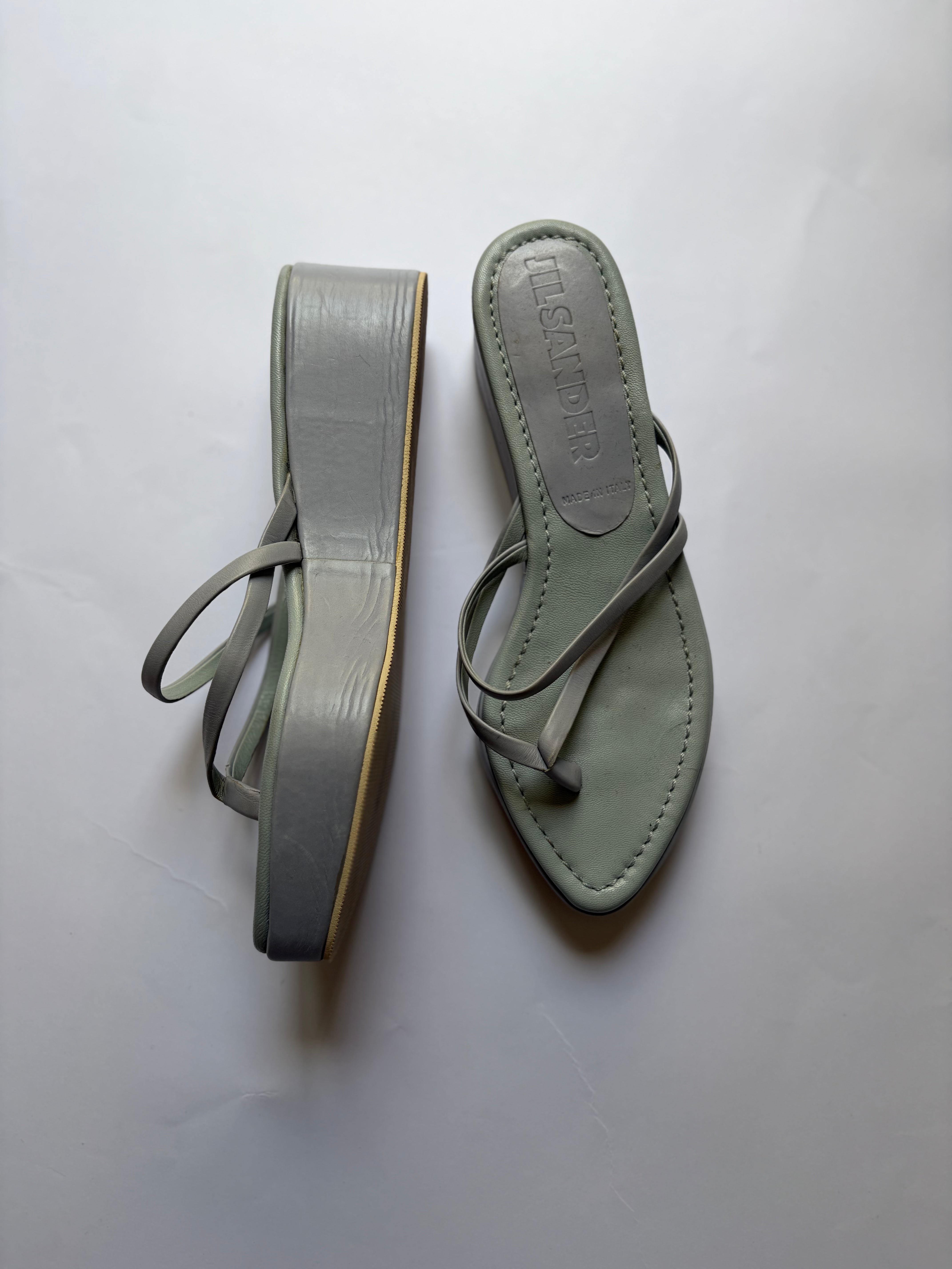 Jil Sander Flip Flops