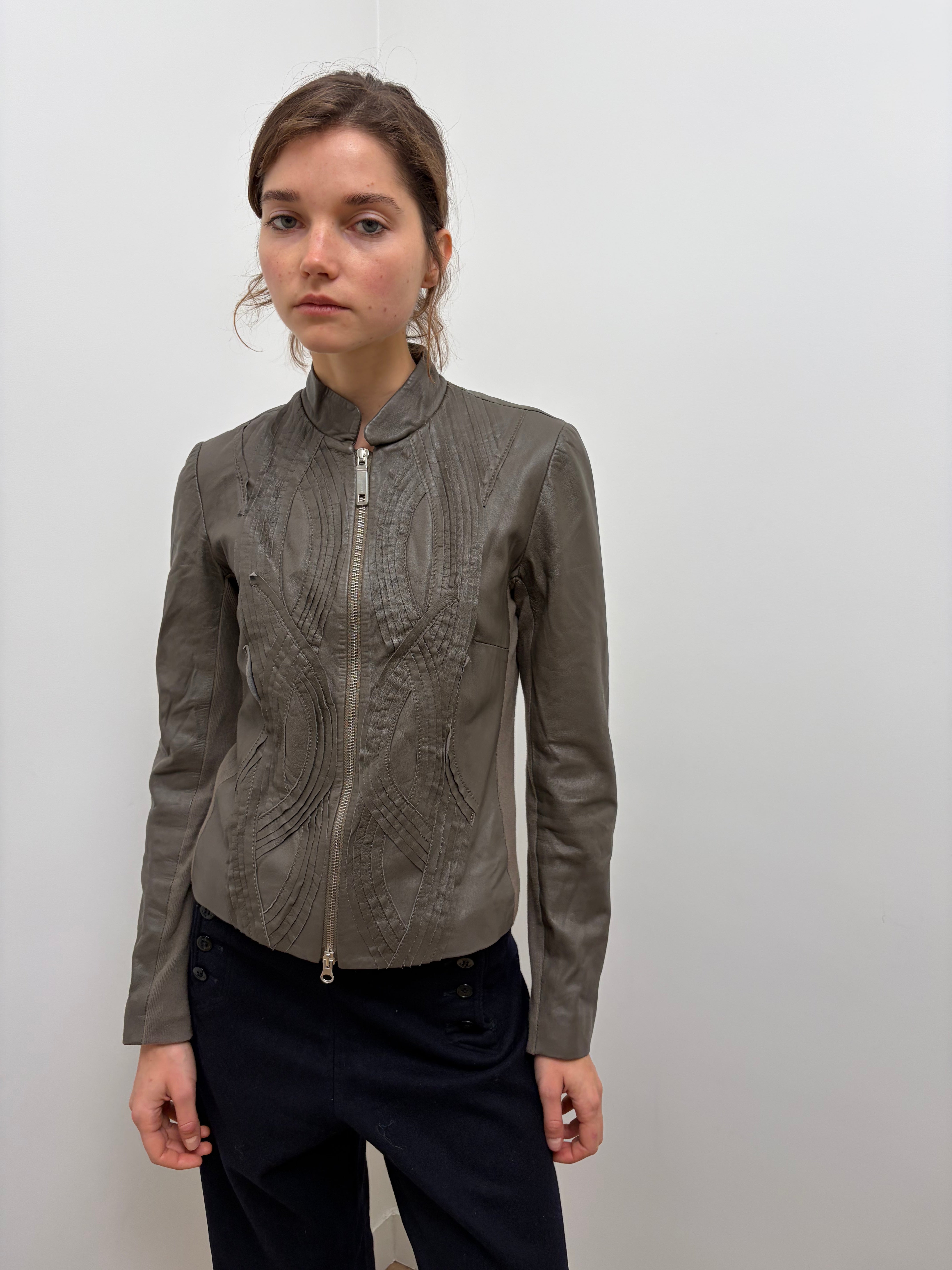 Italien Vintage Leather Jacket