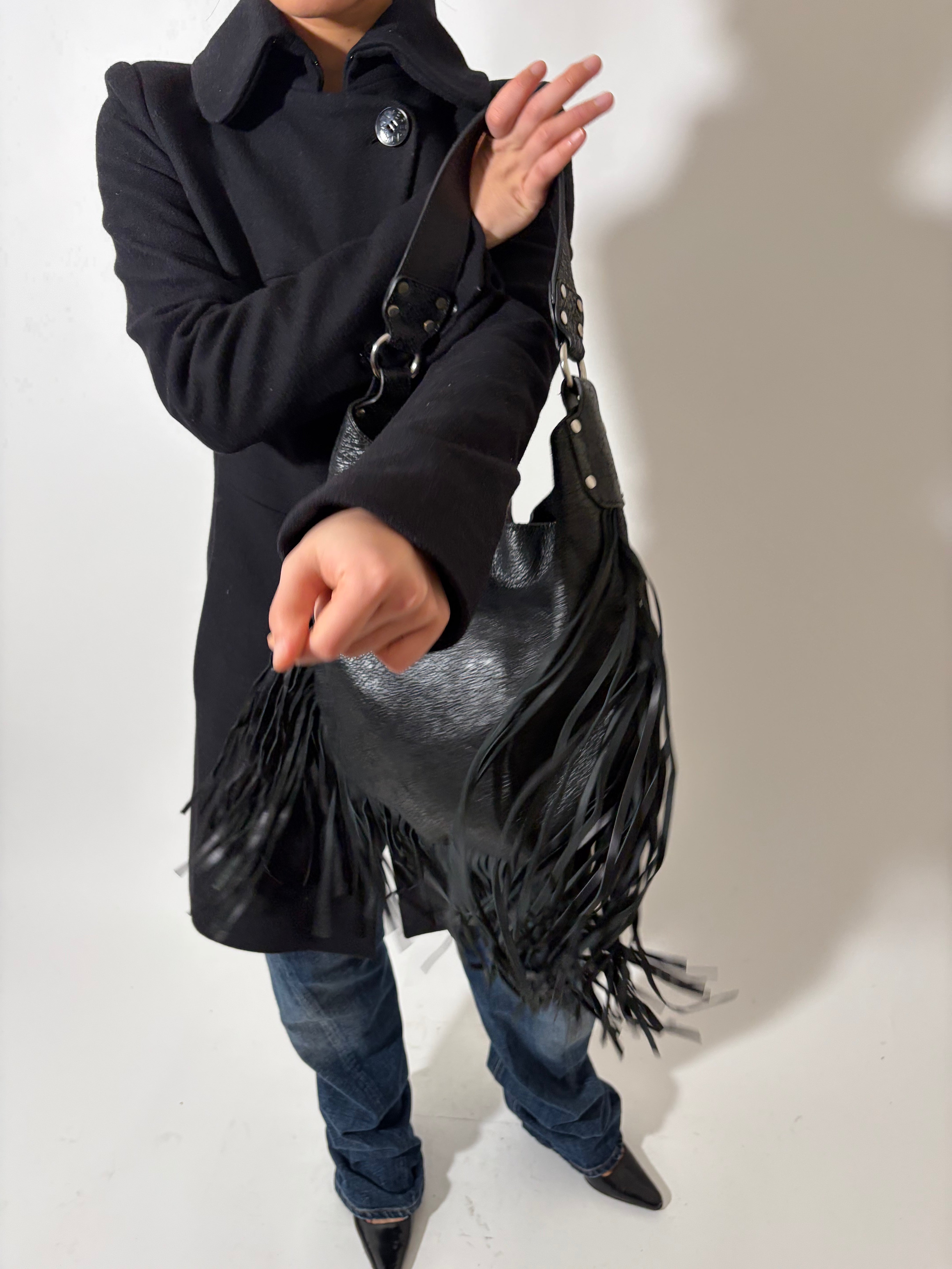 Pinko Fringe Bag