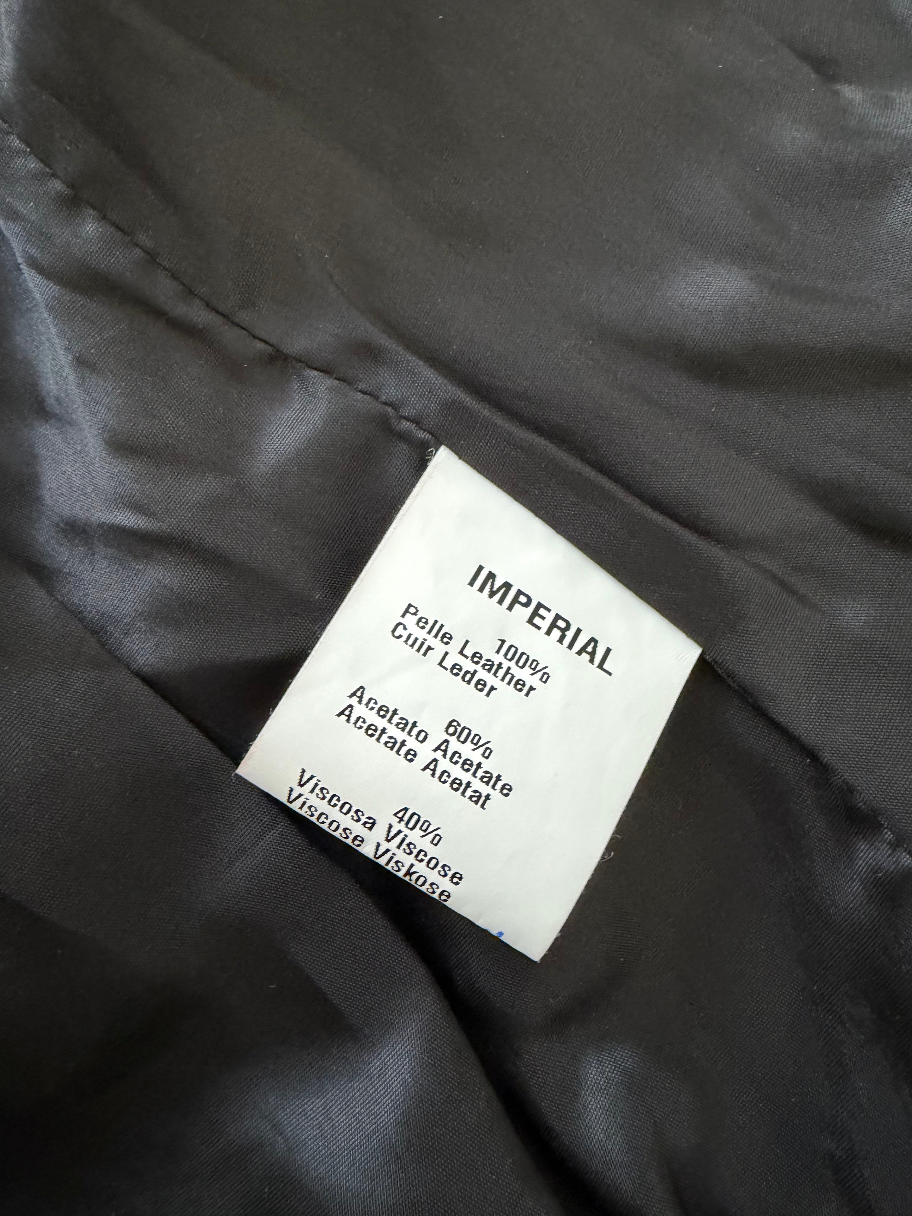Italien Vintage Leather Jacket