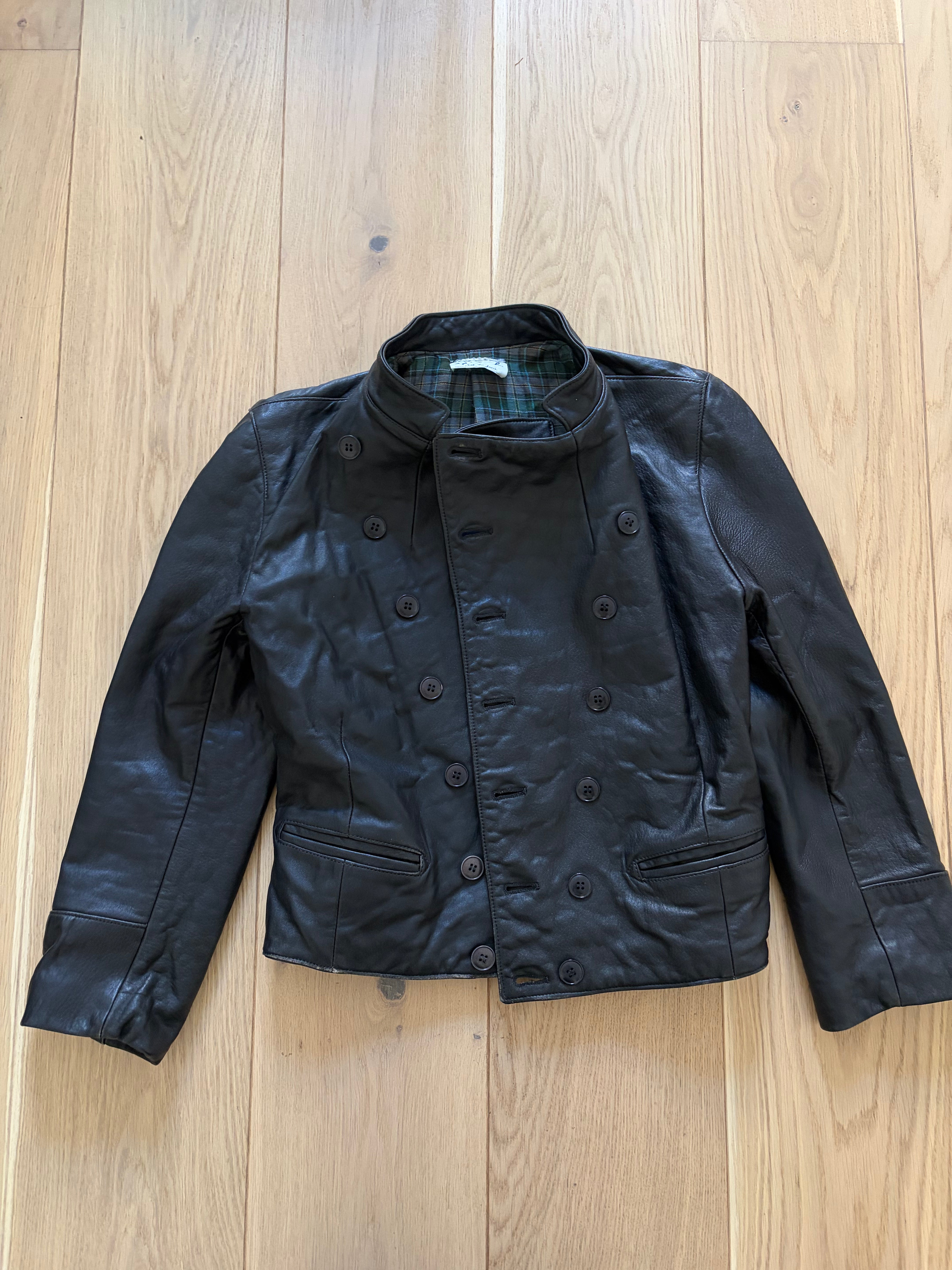 Agnès B Vintage Leather Jacket