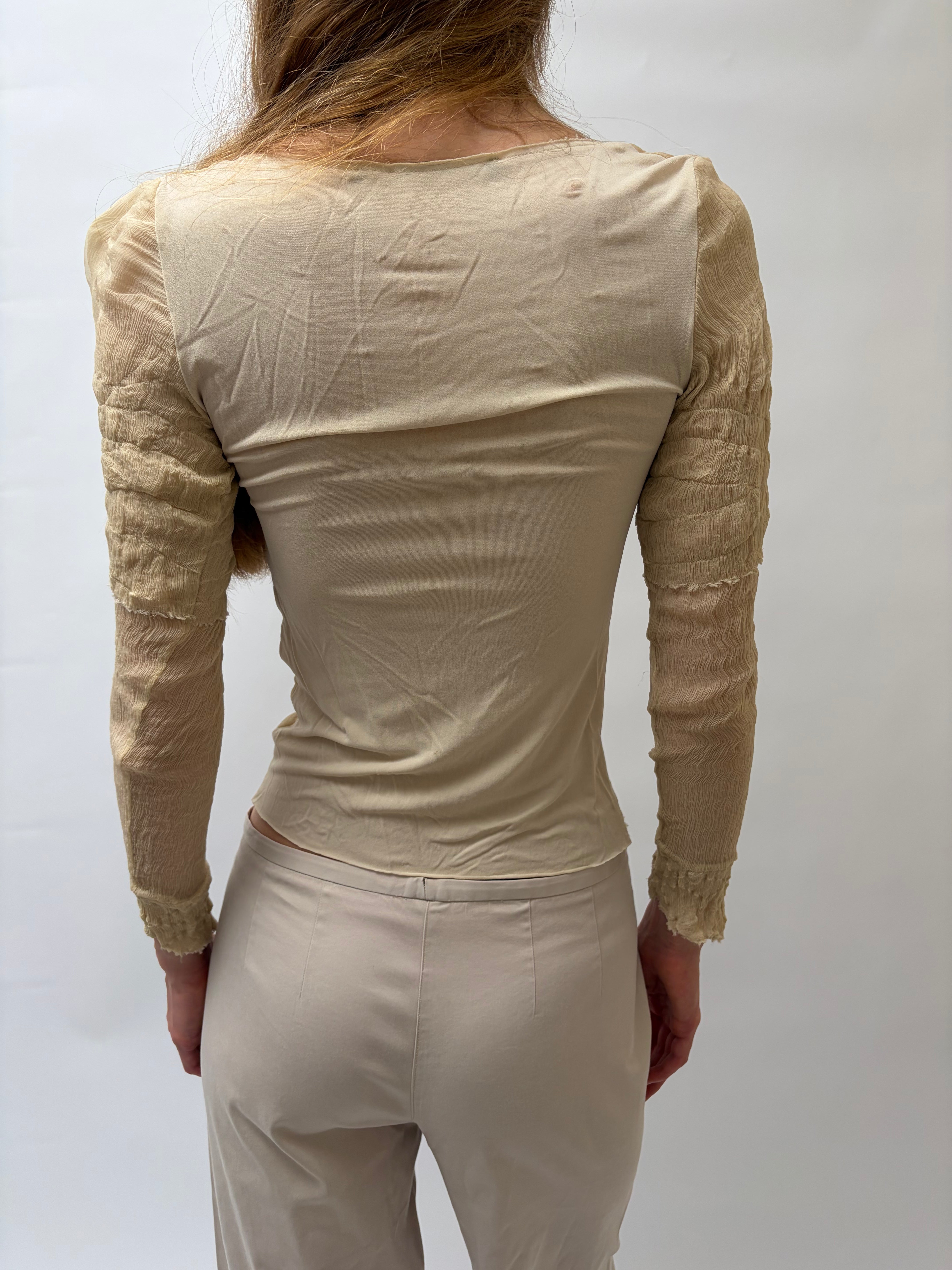 Italien Vintage Silk Top